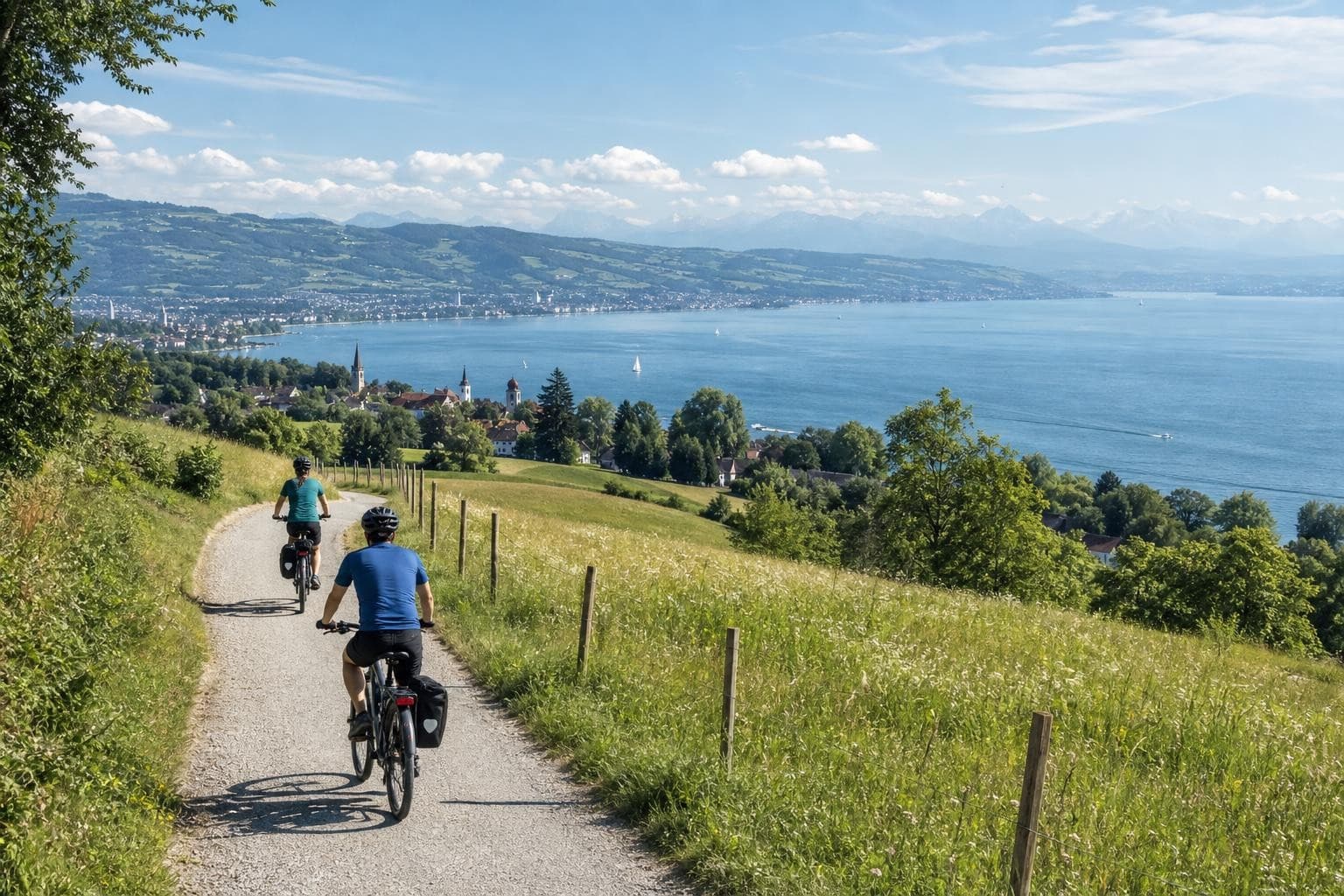 Rundtour um den Bodensee – Rad, Segeln und Wellness in 8 Tagen