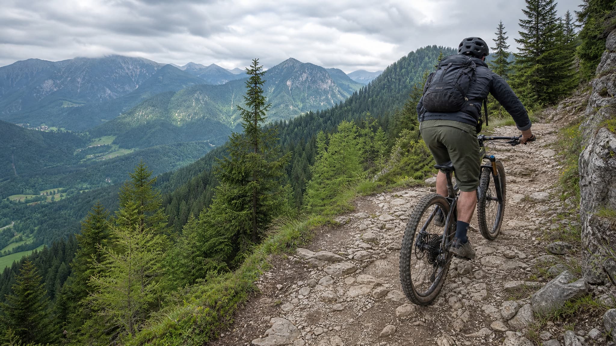 MTB-Alpencross Tegernsee – Gardasee: 7 Tage, 2 Varianten pro Tag
