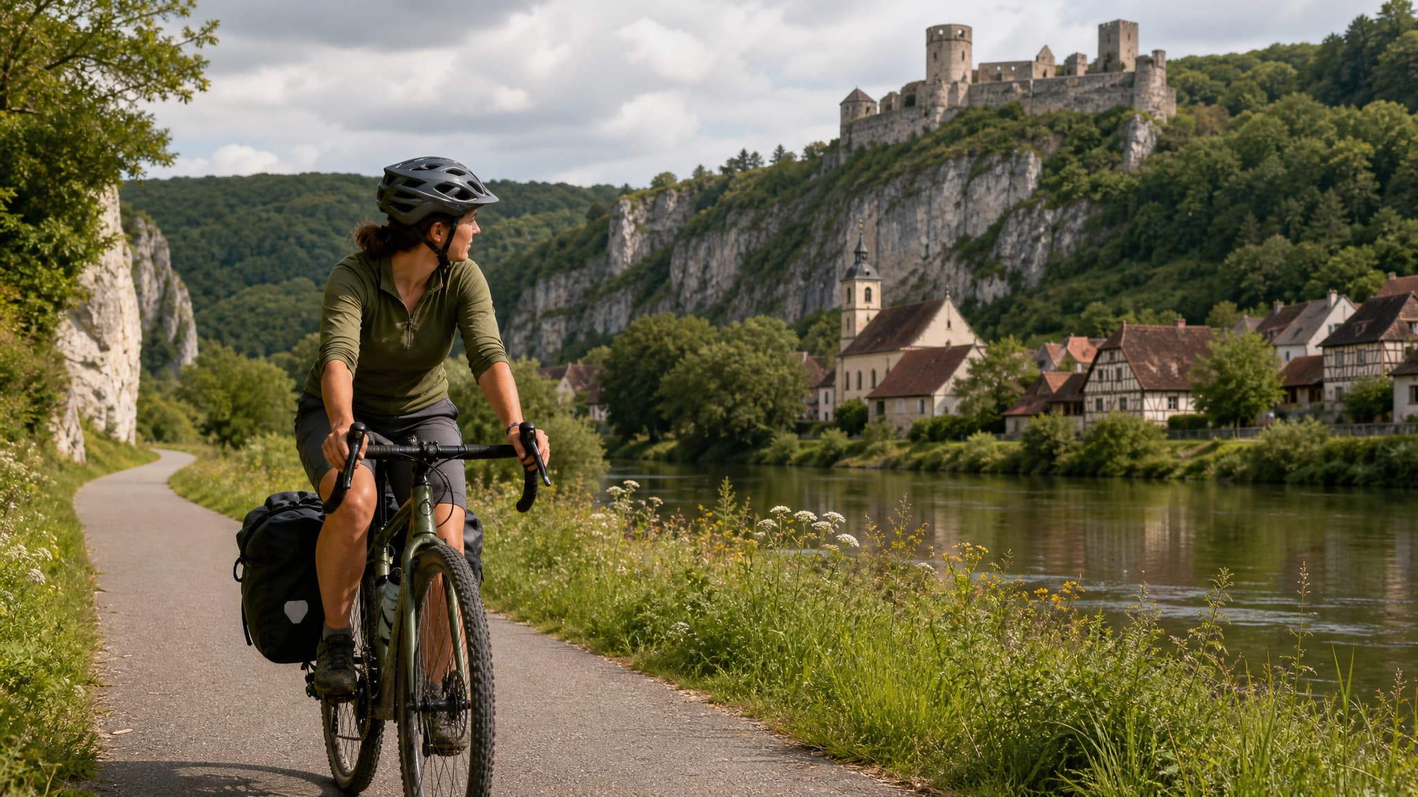 Von Rothenburg ob der Tauber nach Regensburg — Altmühltal Radreise