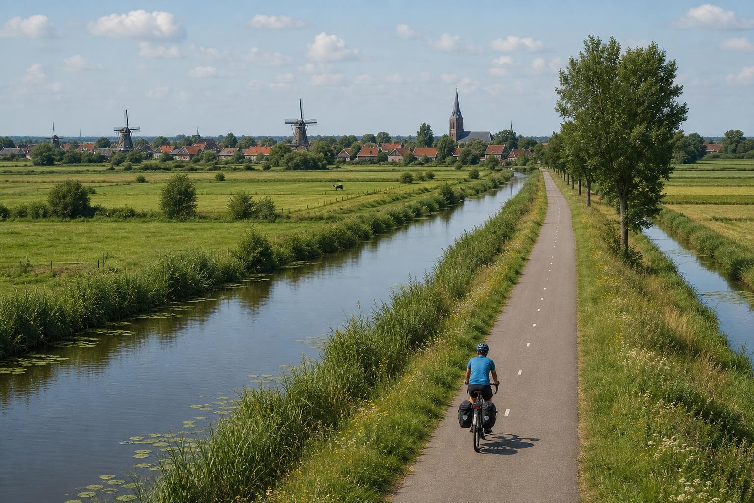 Amsterdam und Flandern im Sommer