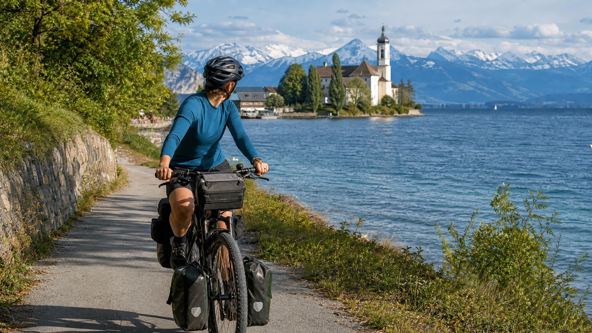 Rundtour um den Bodensee – Dreiländer, Weltkulturerbe und Alpenblick