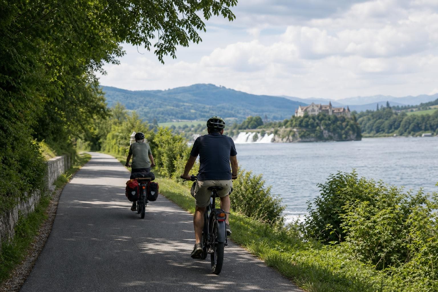 Rundtour Bodensee: Rheinfall, Hegauberge und mittelalterliche Ufer