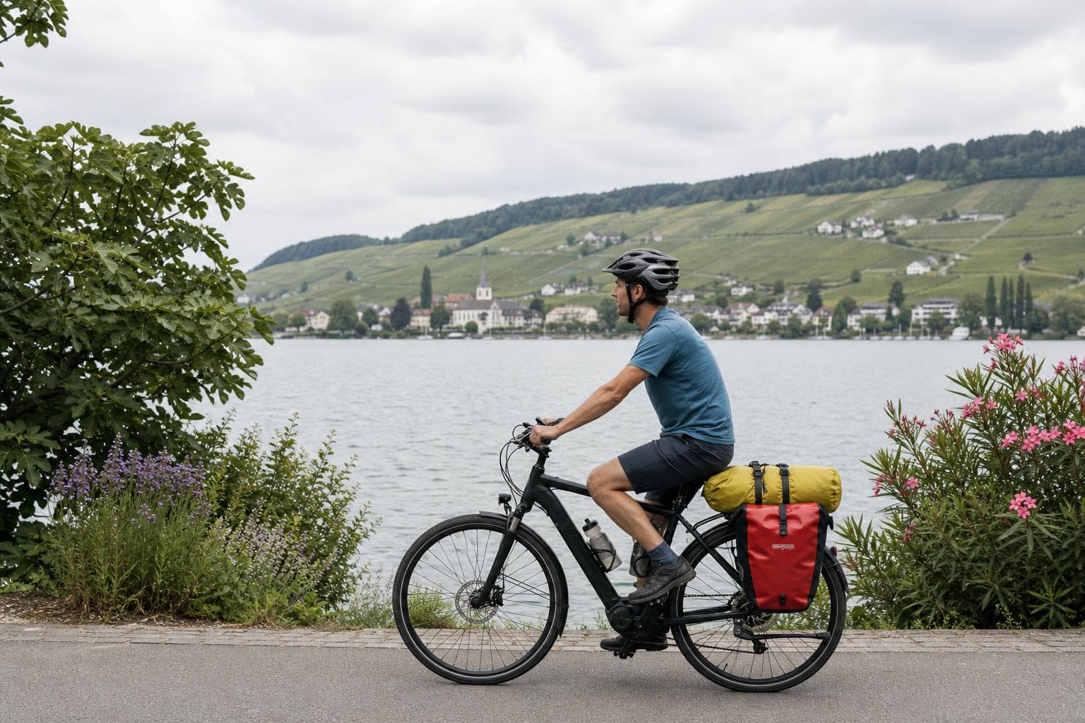 Rundtour um den Bodensee — der Rheinfall und vier Länder