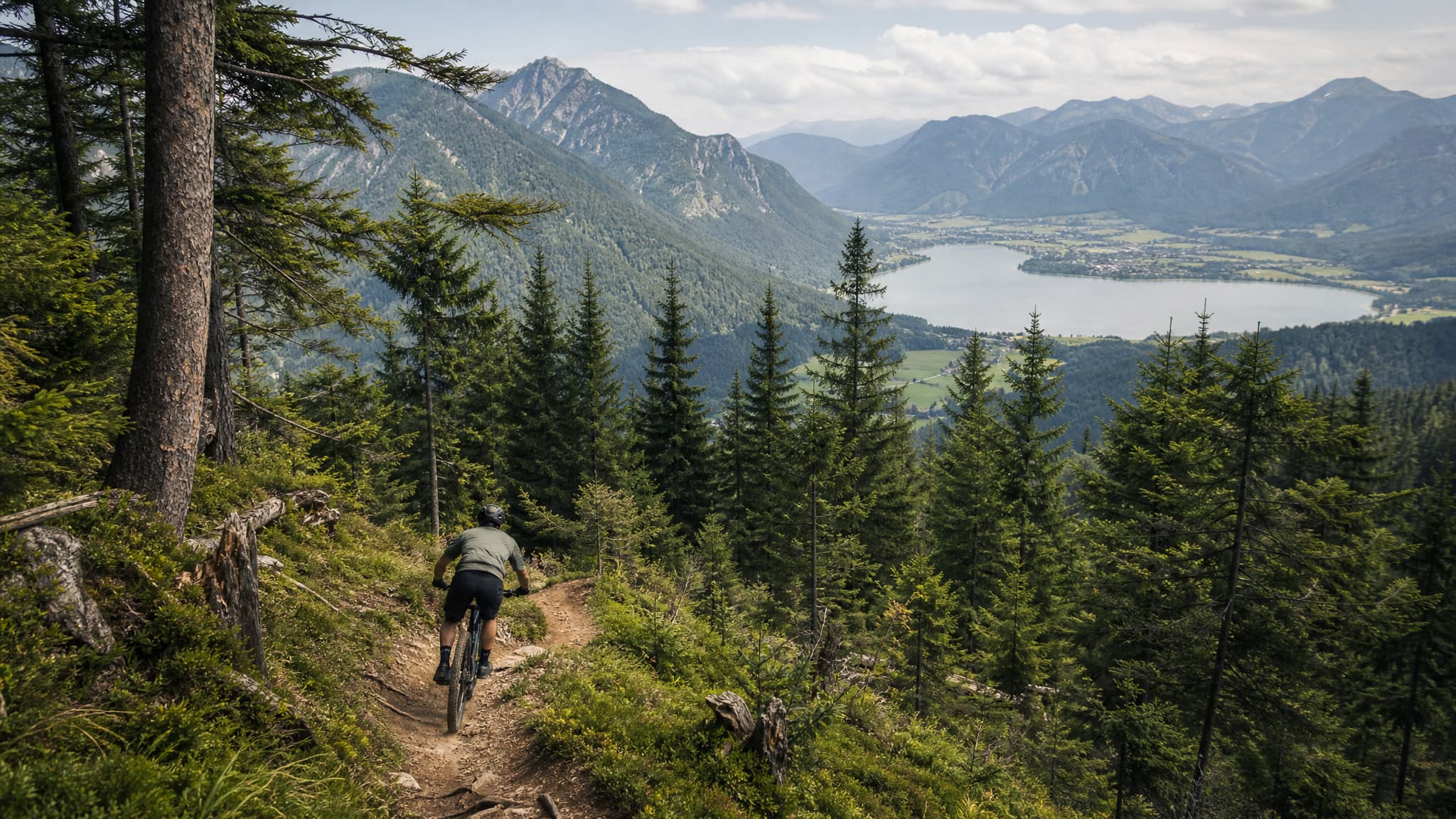 Geführte MTB-Sterntour Achensee — 3 Tage, drei Leistungsgruppen
