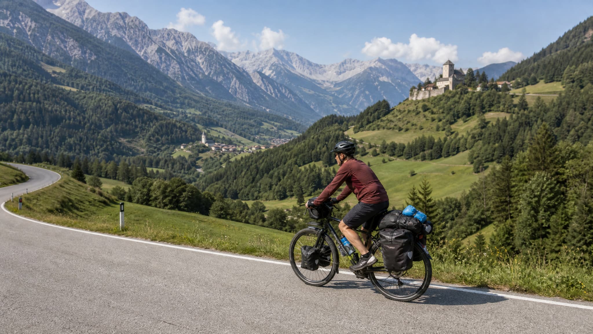 Von den Dolomiten nach Triest – vier Länder per Rad