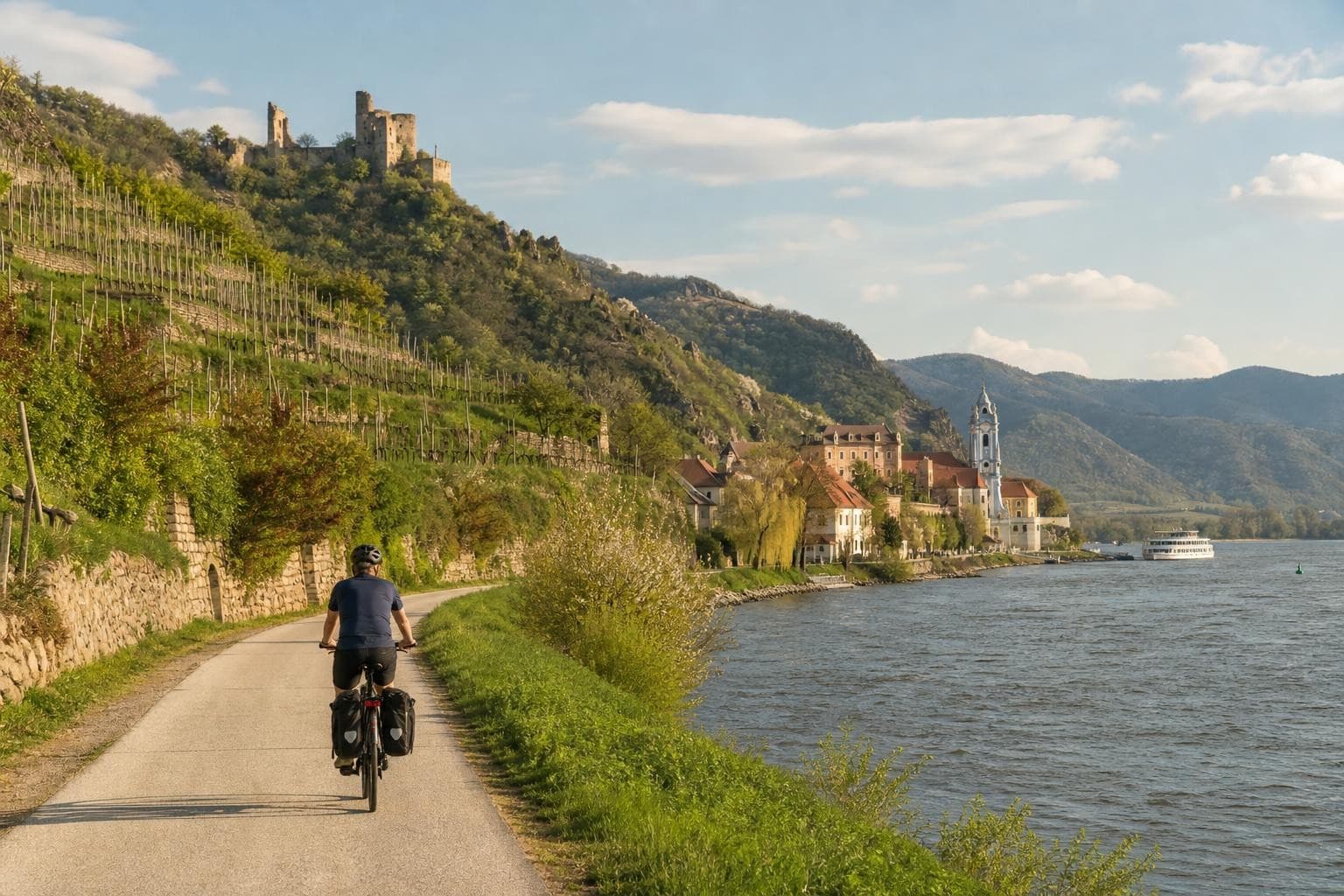 Rad & Schiff: Passau nach Wien entlang der Donau
