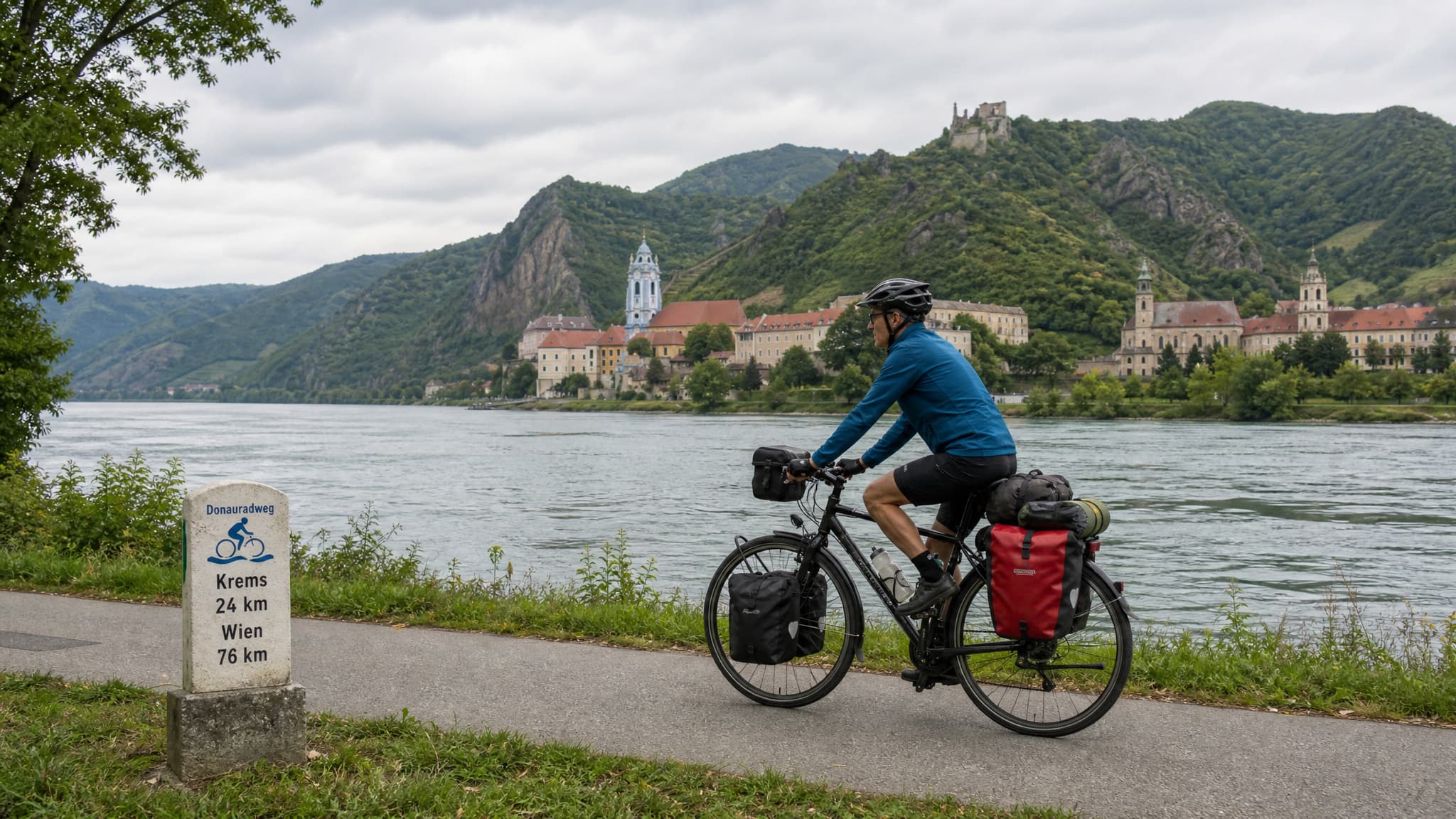 Donau-Radreise sportlich: Passau – Wien in 5 Tagen