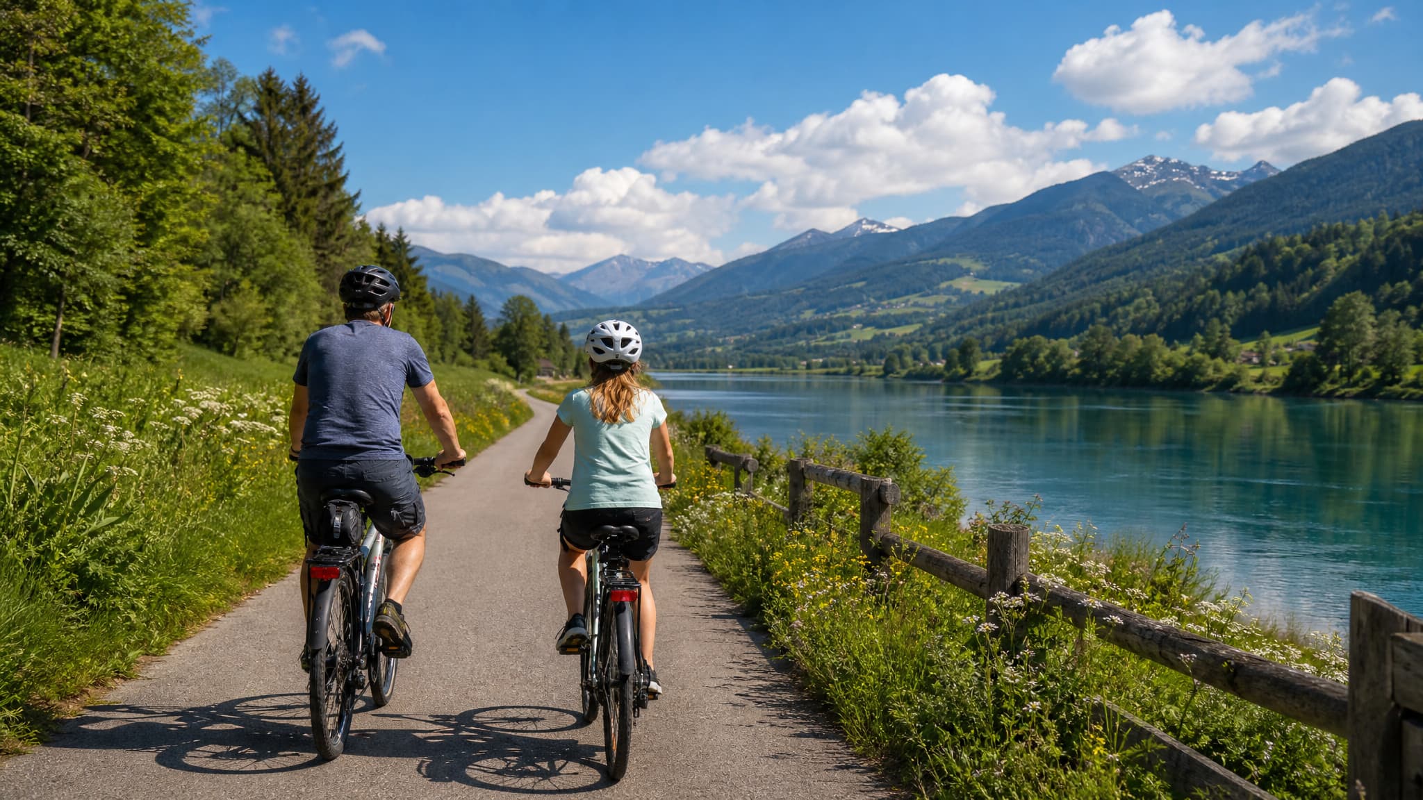 E-Bike-Familien-Reise von Lienz nach Villach – 7 Tage an der Drau