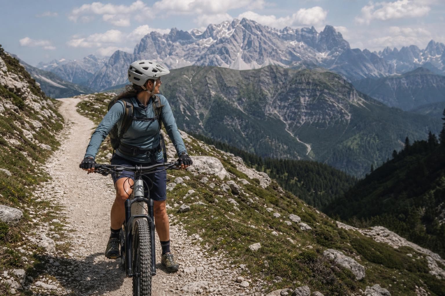 E-MTB TransAlp: Garmisch - Stubai - Dolomiten / 2-Level-Guided