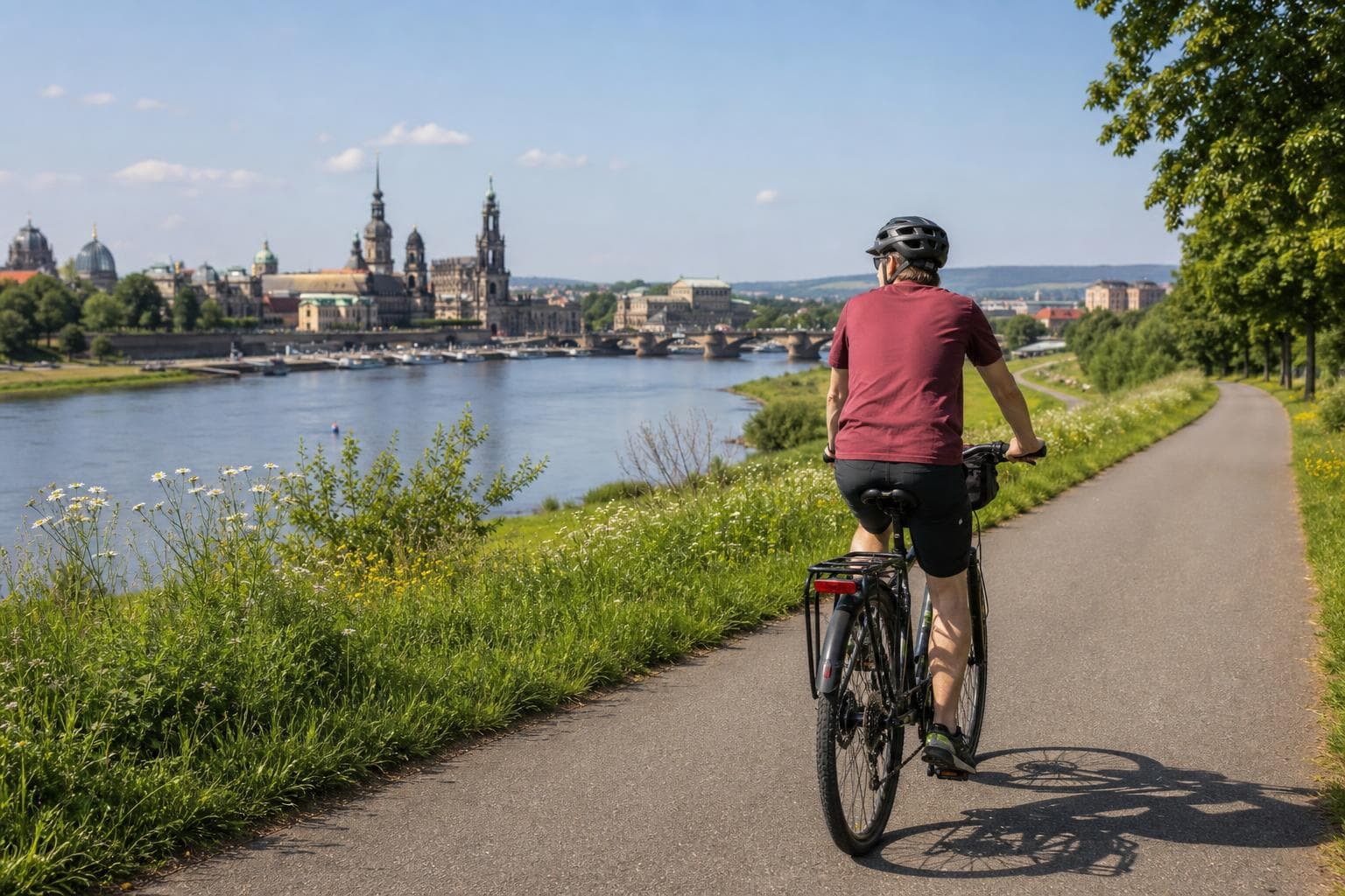 Elbe: Dresden Sternradtour mit Charme
