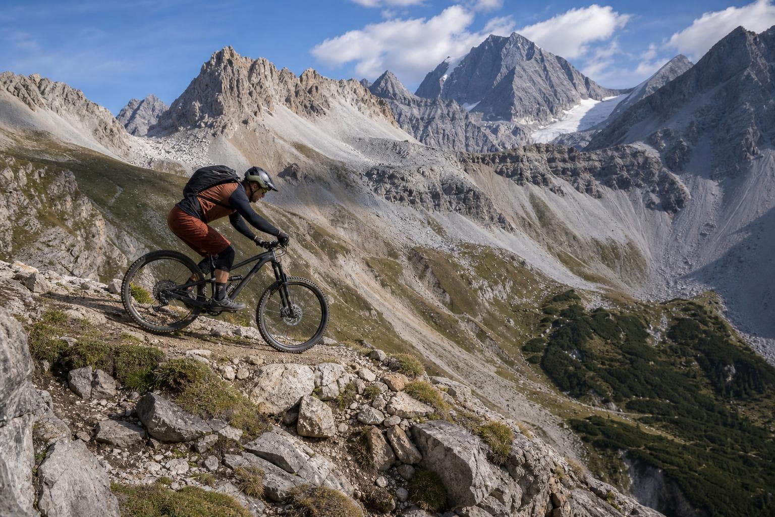 Enduro-Trails am Ortler und Gavia-Pass