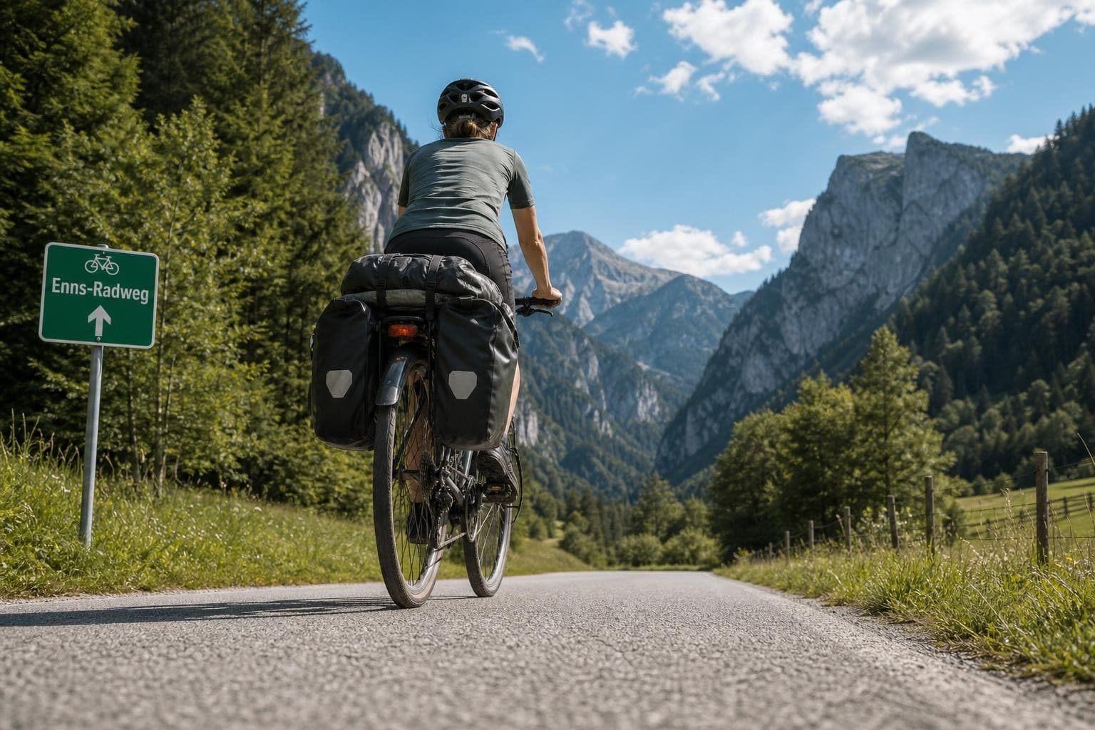 Von Radstadt nach Linz durchs Ennstal — 8 Tage Alpennatur