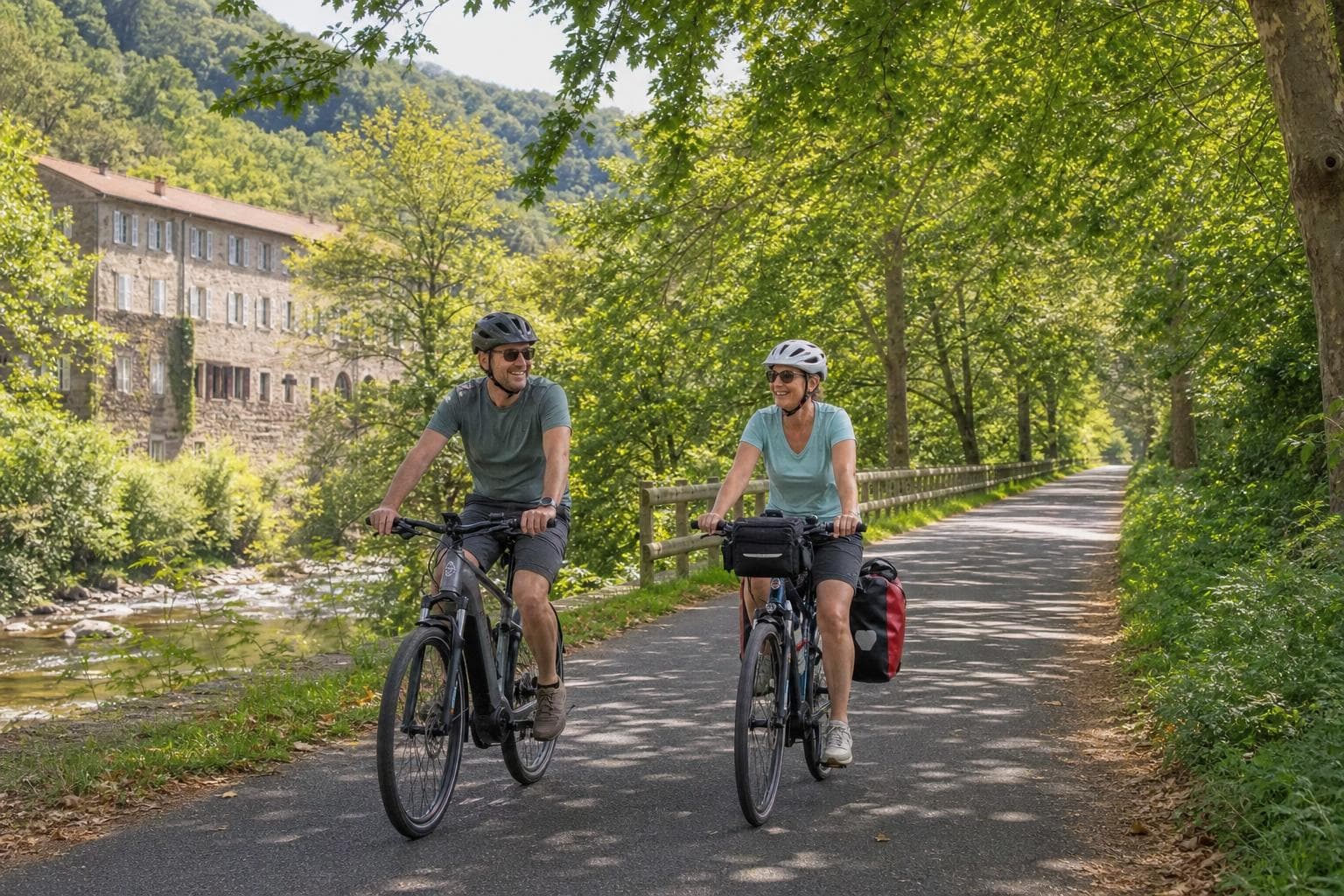 Familien-Radreise Ardeche & Rhone