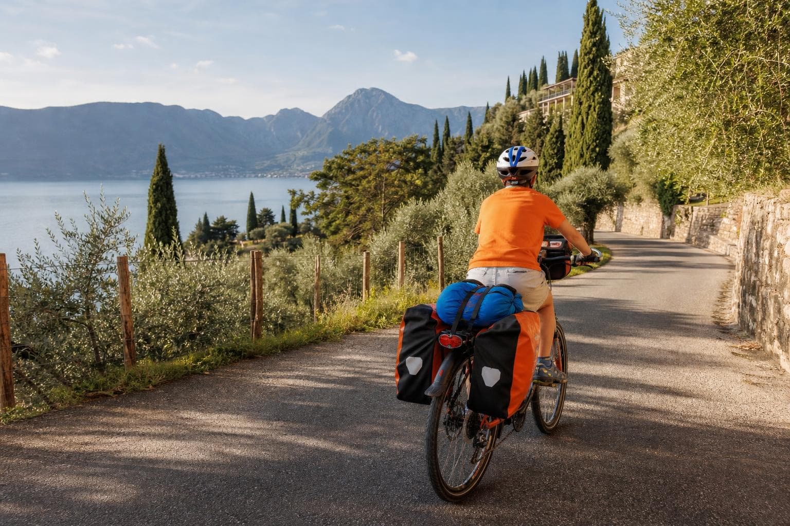 Sternradtour Gardasee – Burgen, Seen und Weinberge für Familien
