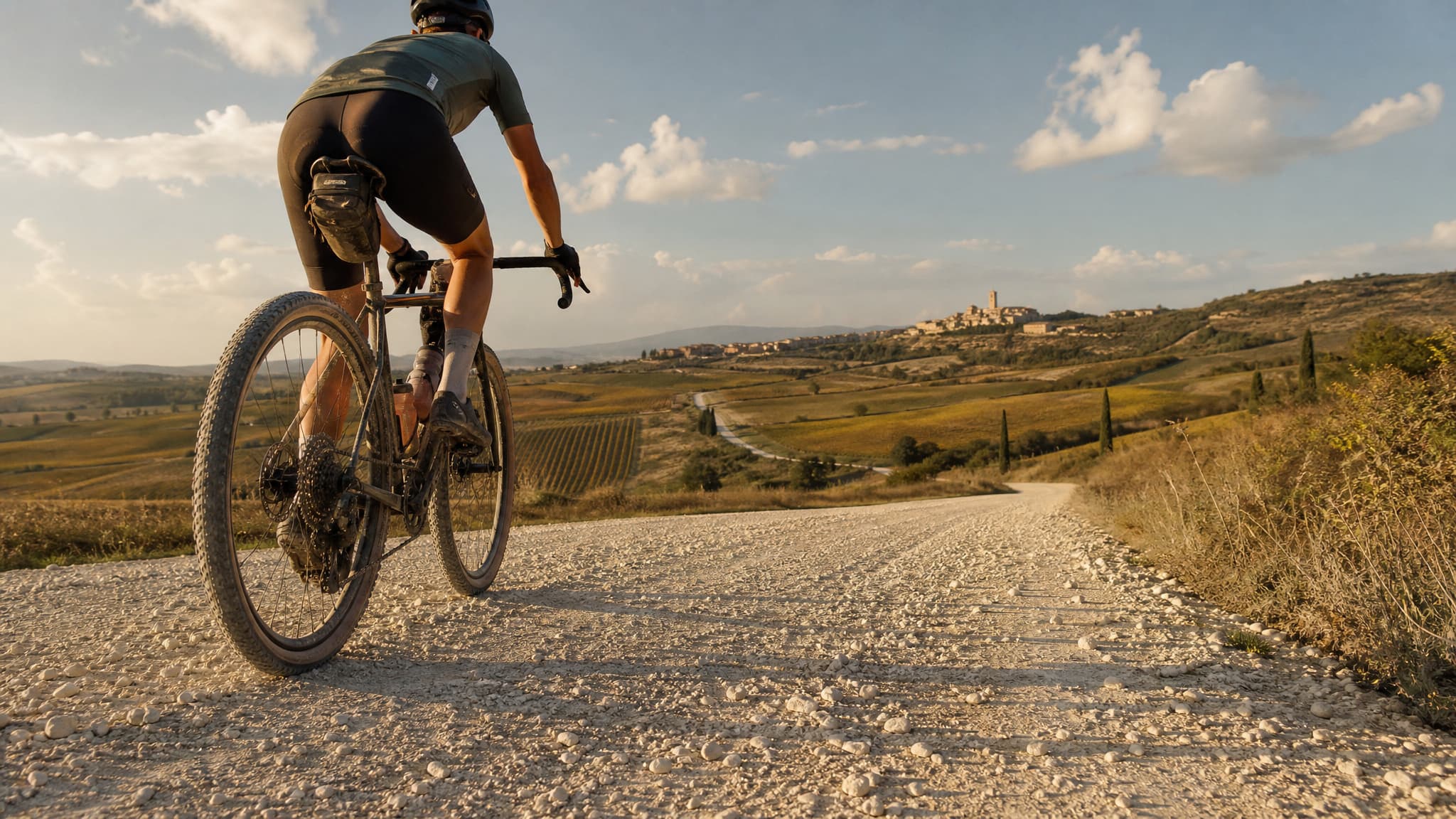 Gravelbike-Rundreise durchs Chianti und Val d'Orcia