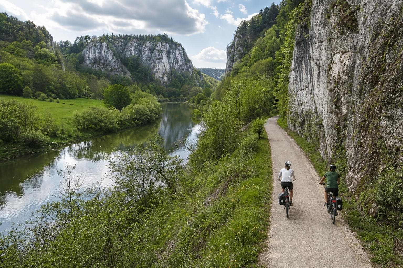 Kanu & Rad: Altmühl bis Donau in 8 Tagen