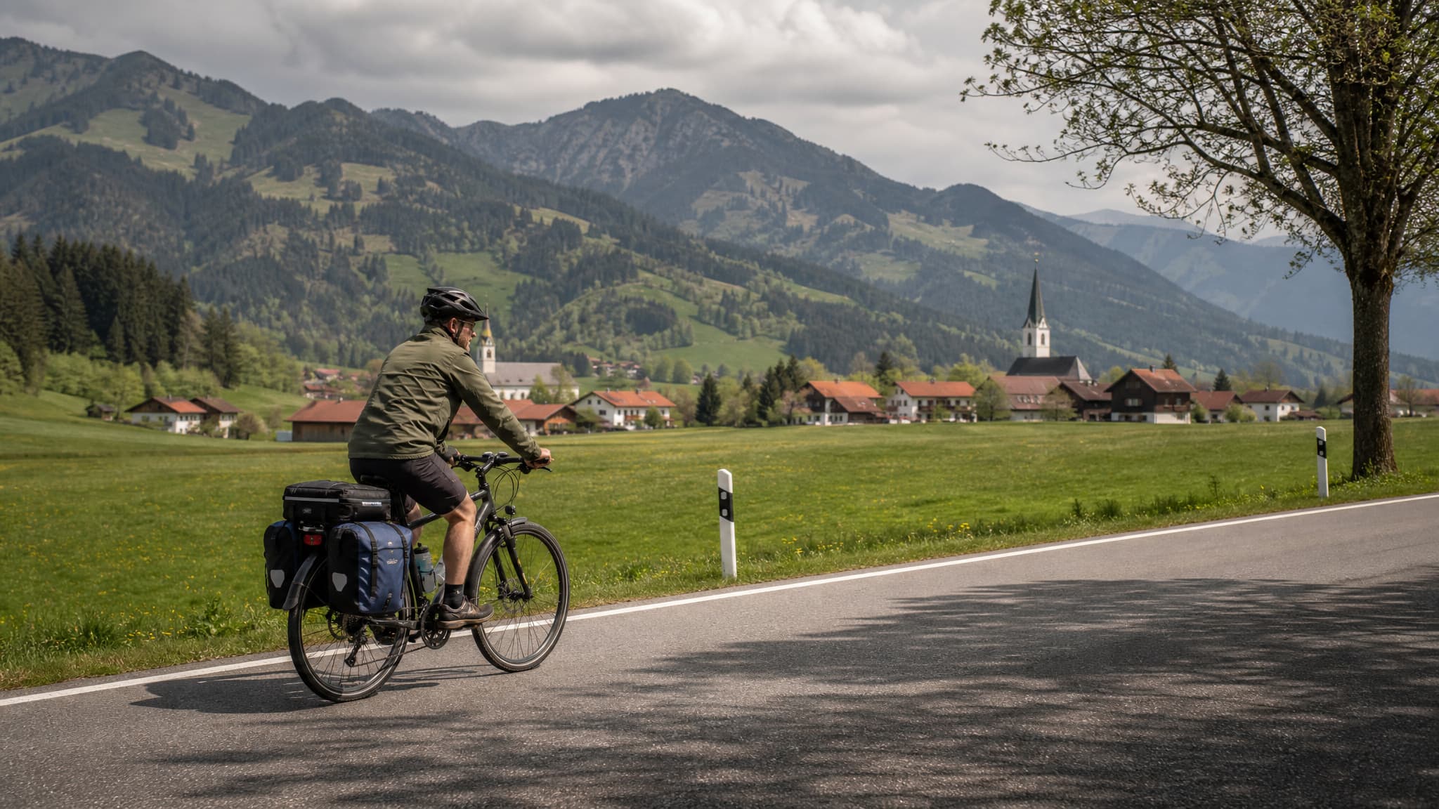 Geführte Radreise von Füssen nach Rom über Alpen und Toskana – 15 Tage