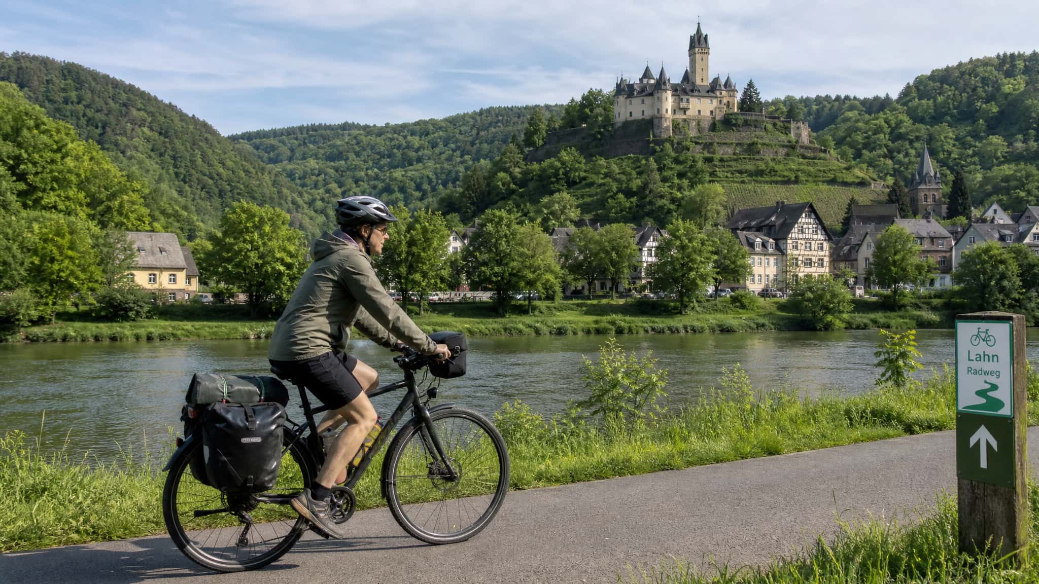 Radreise von Marburg nach Koblenz durchs Lahntal