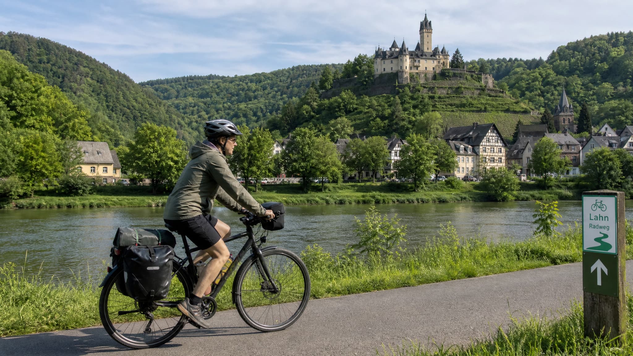 Radreise von Marburg nach Koblenz durchs Lahntal