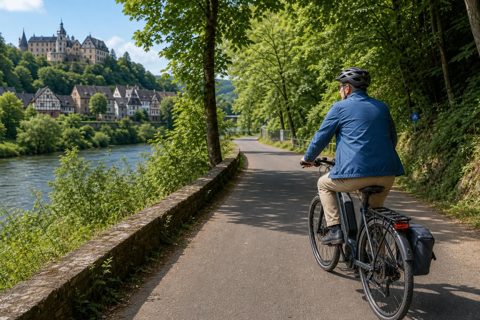 E-Bike-Reise von Marburg nach Koblenz durchs Lahntal