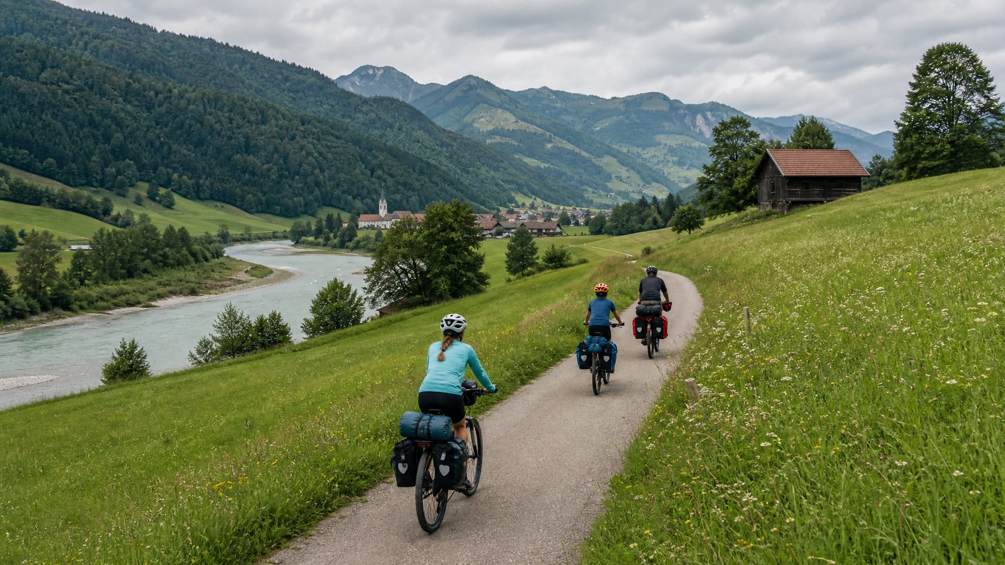 Familienradreise vom Lech durch Vorarlberg nach Füssen — 8 Tage