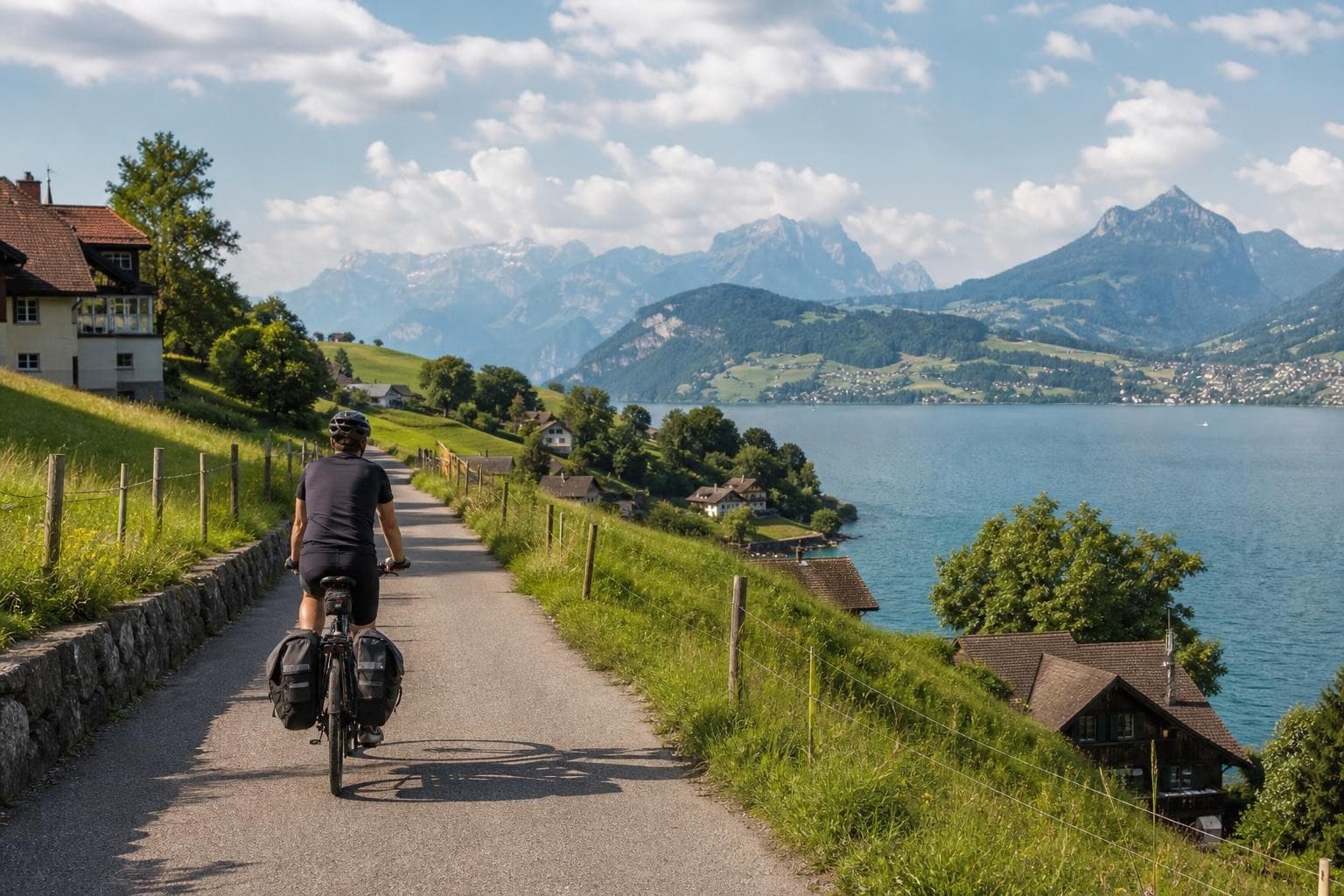Sterntour ab Luzern: Vierwaldstättersee per Rad & Schiff