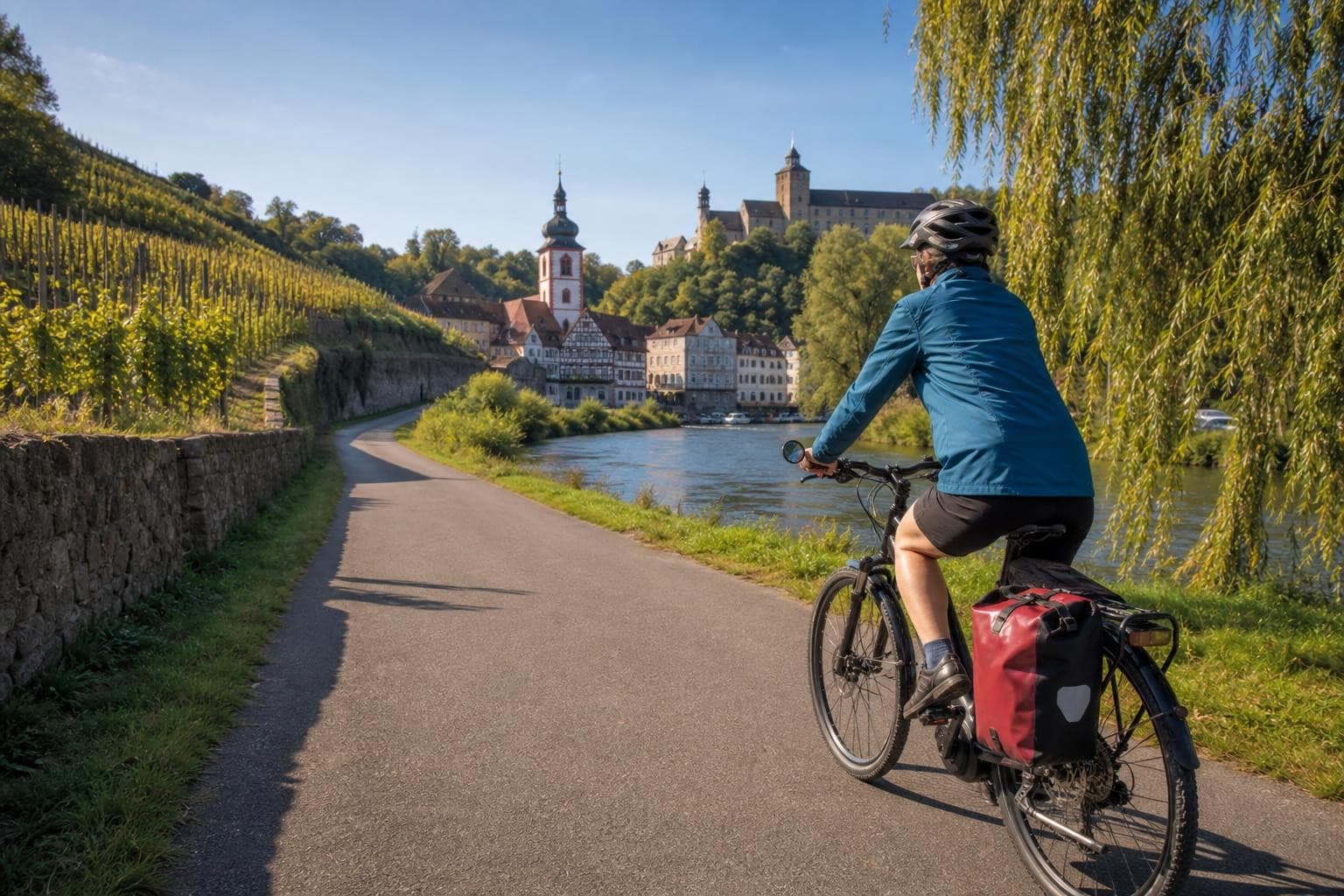 Von Bamberg nach Aschaffenburg – Main-Radweg durch Frankens Weinland