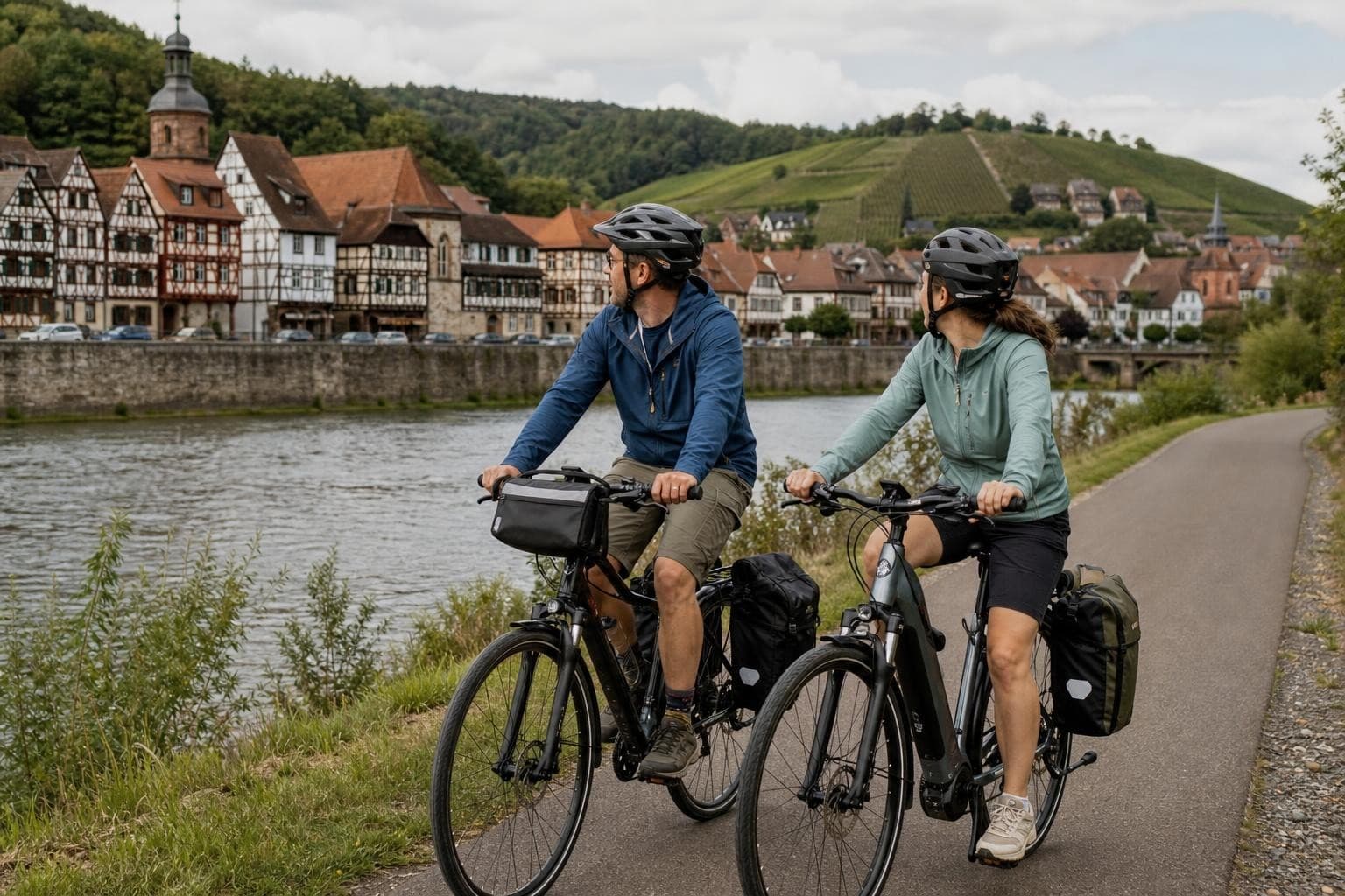 Radreise von Würzburg nach Mainz durch das romantische Main-Tal