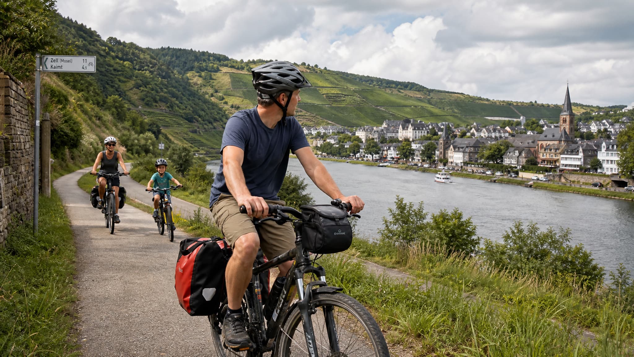 Familienradreise Mosel: Trier bis Cochem mit Schifffahrten
