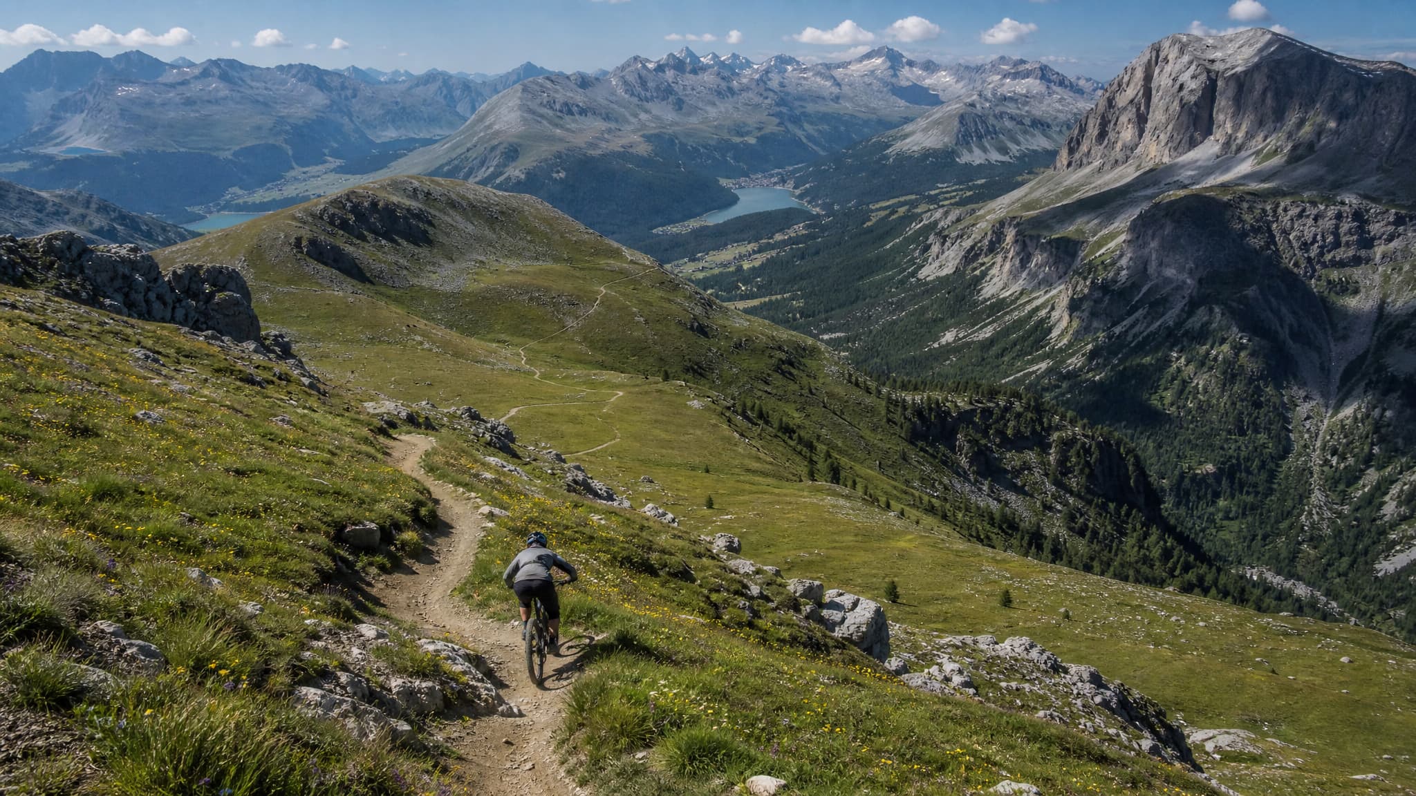 MTB-Transalp Oberammergau – Comer See in 6 Tagen