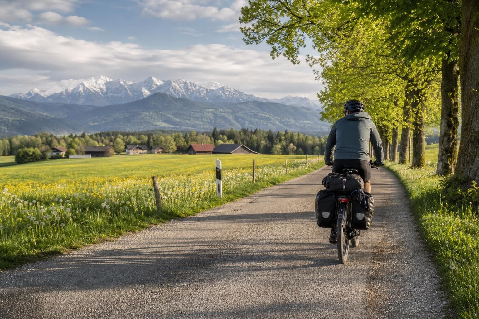 Radreise München – Lindau durchs bayerische Voralpenland
