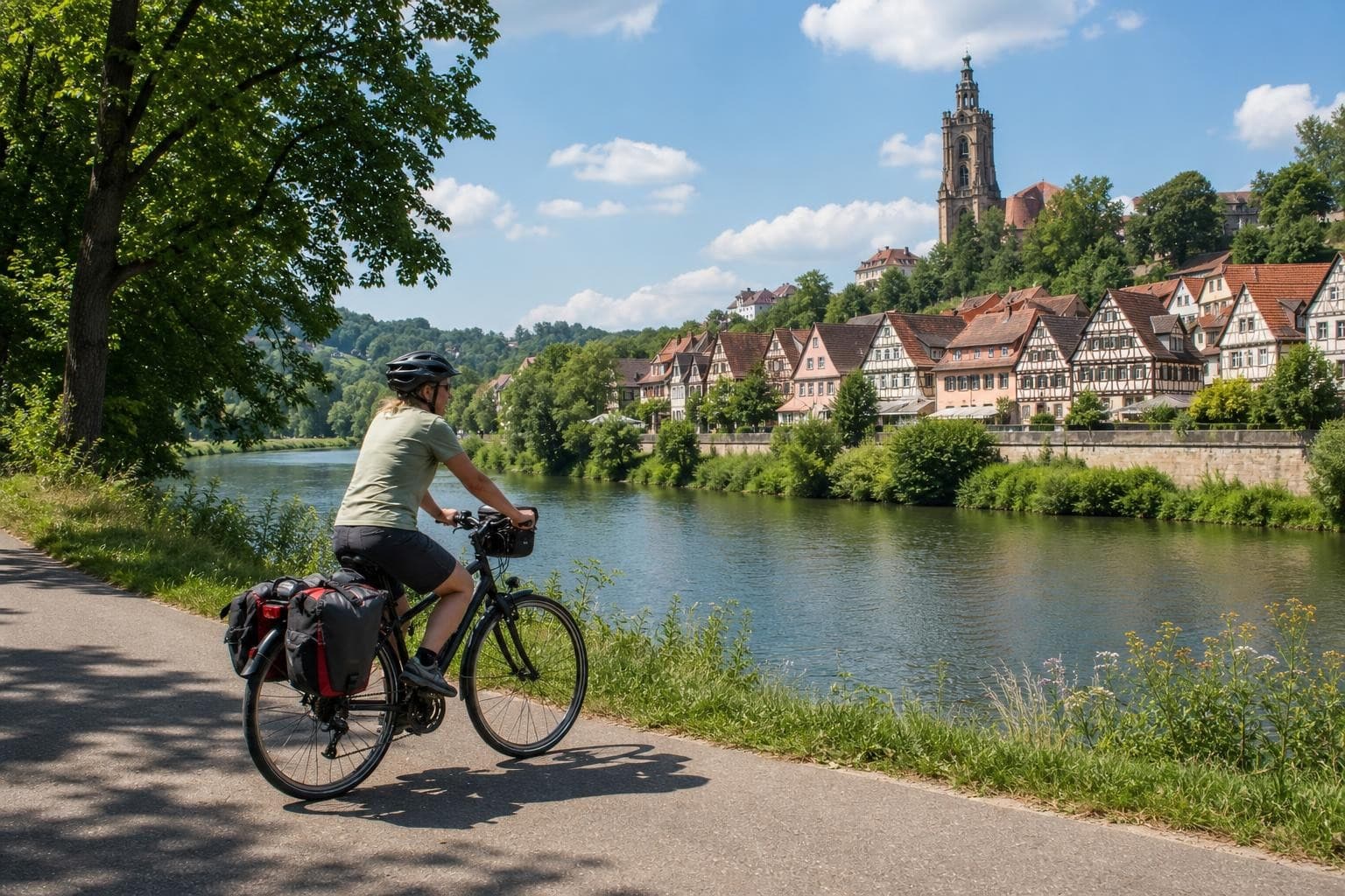 Von Tübingen nach Heidelberg entlang des romantischen Neckars