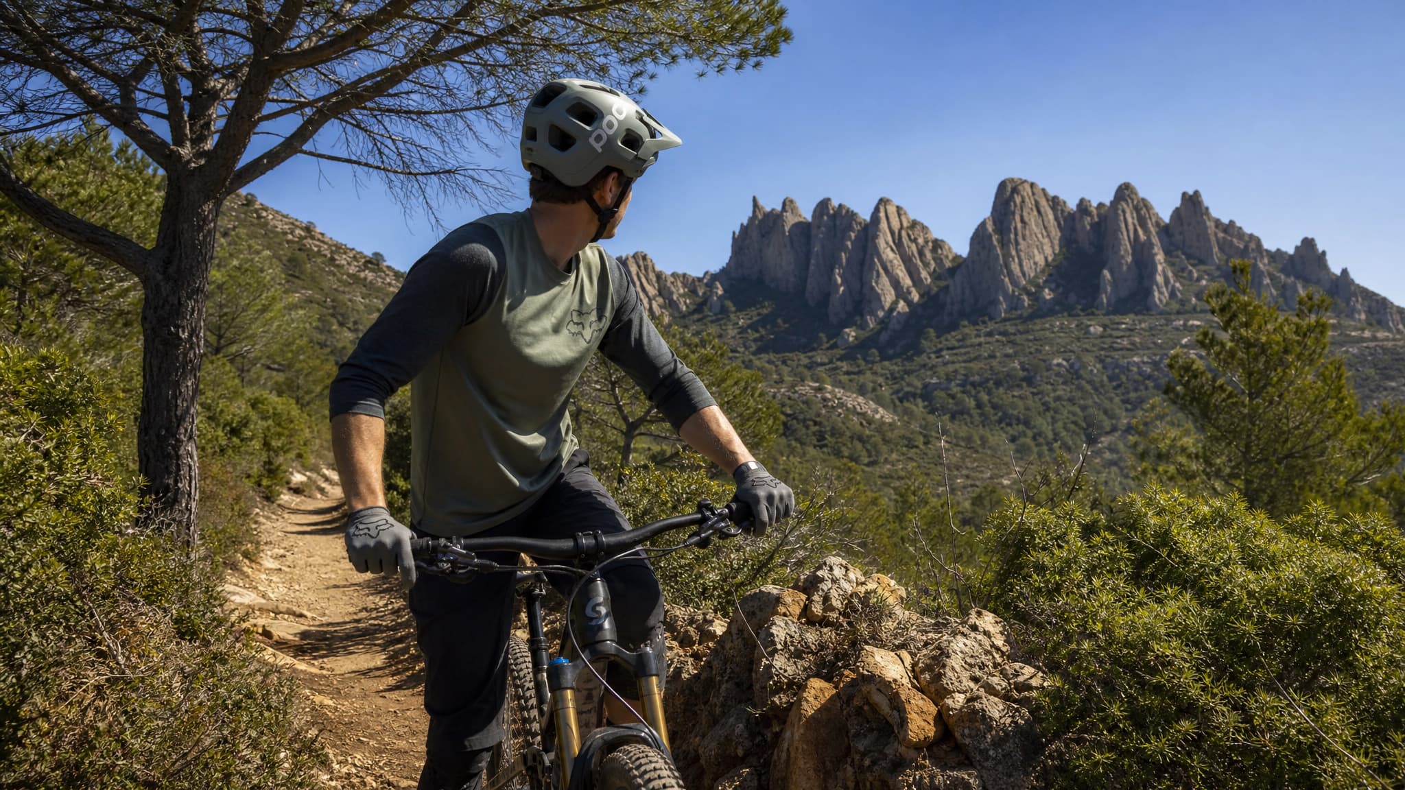 MTB-Rundtour rund um den Mont Ventoux – Singletrails der Provence