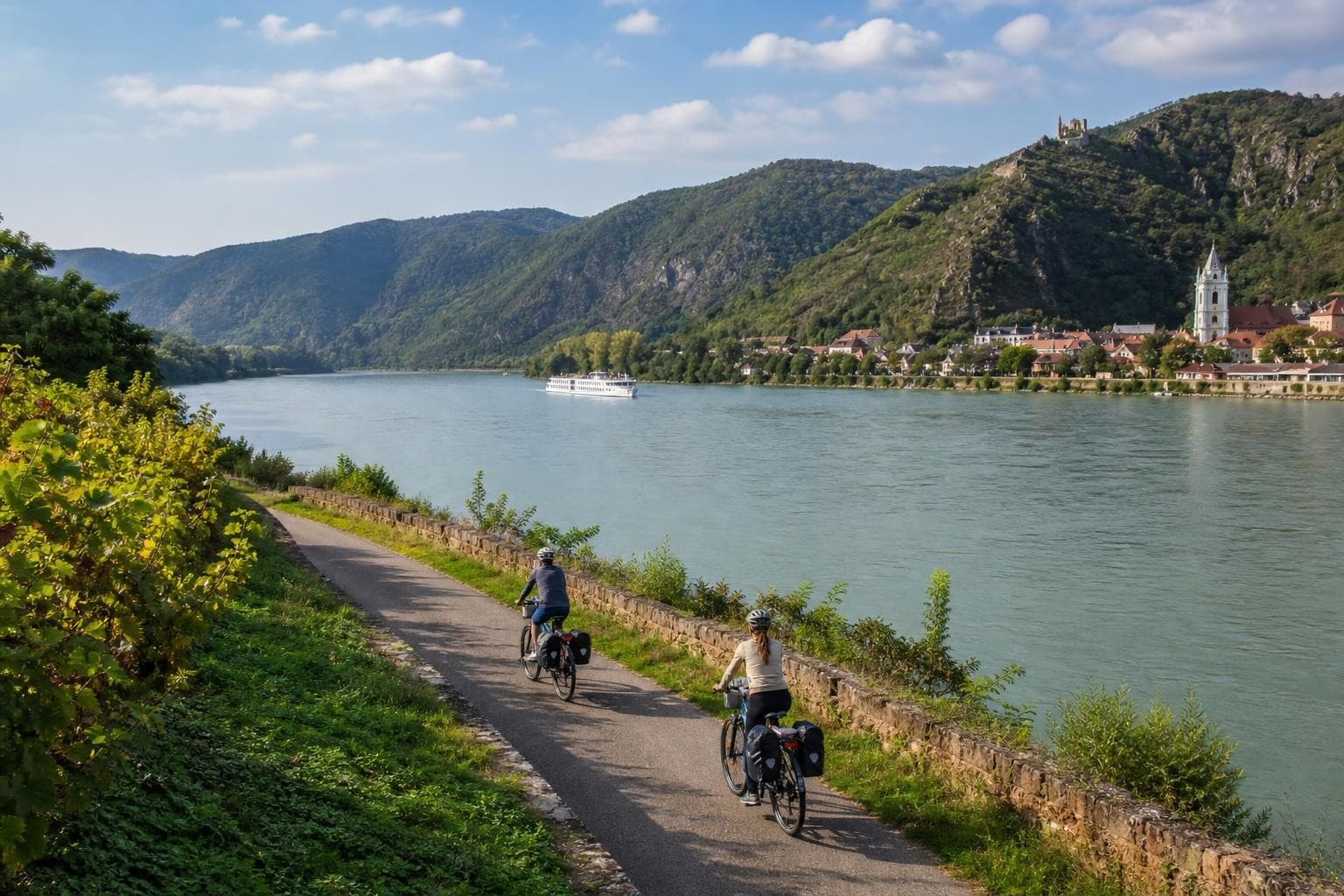 Rad & Schiff: Von Passau nach Belgrad durch sechs Länder — 15 Tage