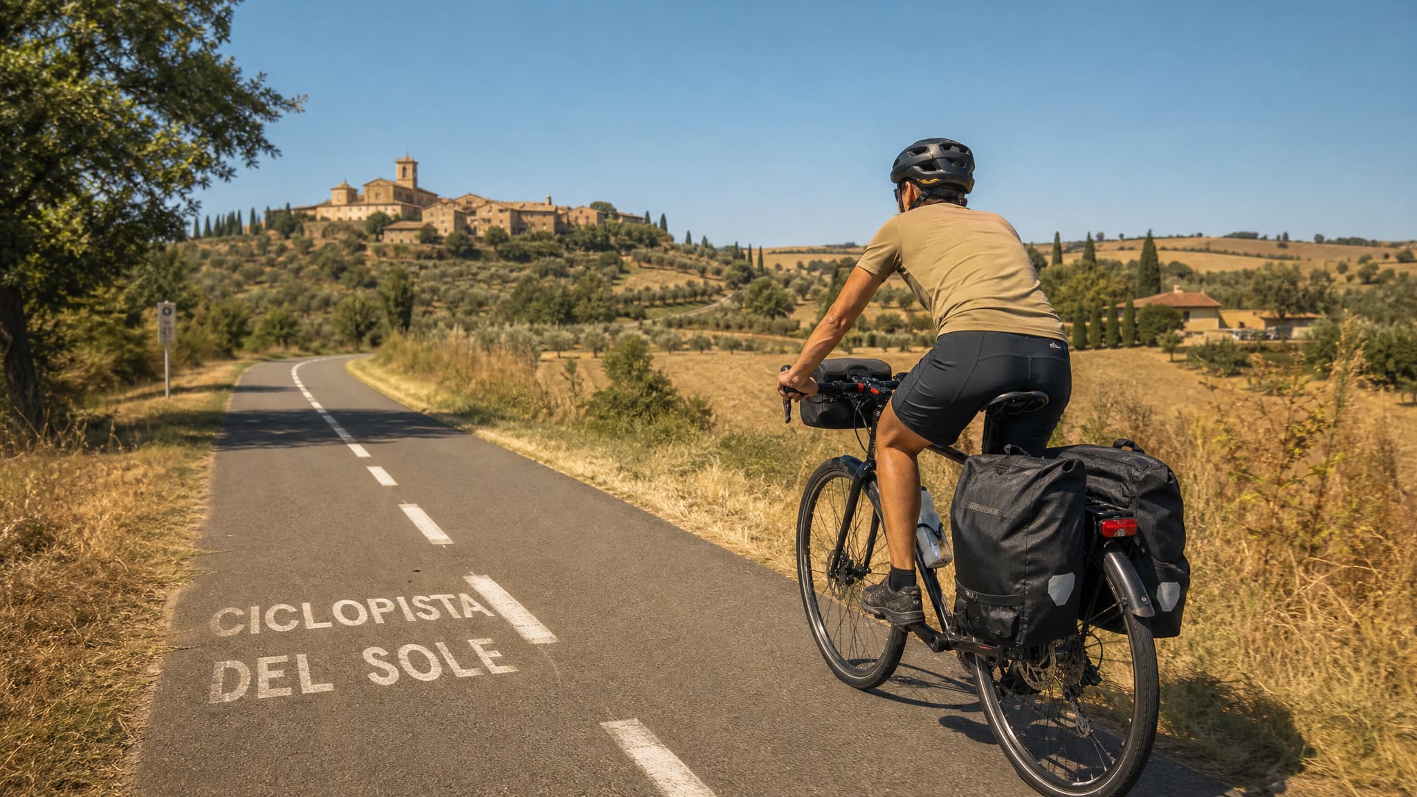 Geführte Radreise: Von den Alpen nach Rom auf der Ciclopista del Sole