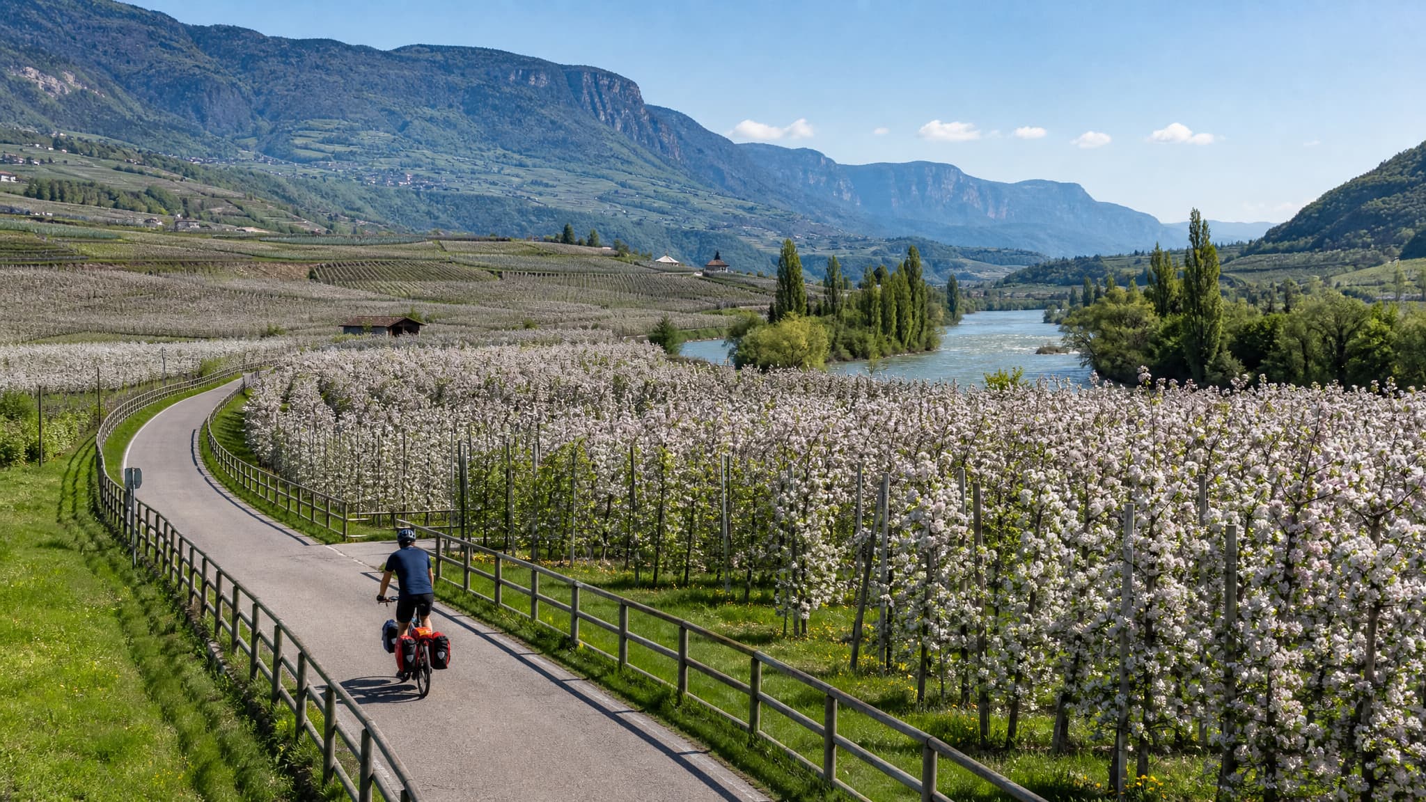 Von Bozen nach Venedig — auf dem Etsch-Radweg durchs Herz Italiens