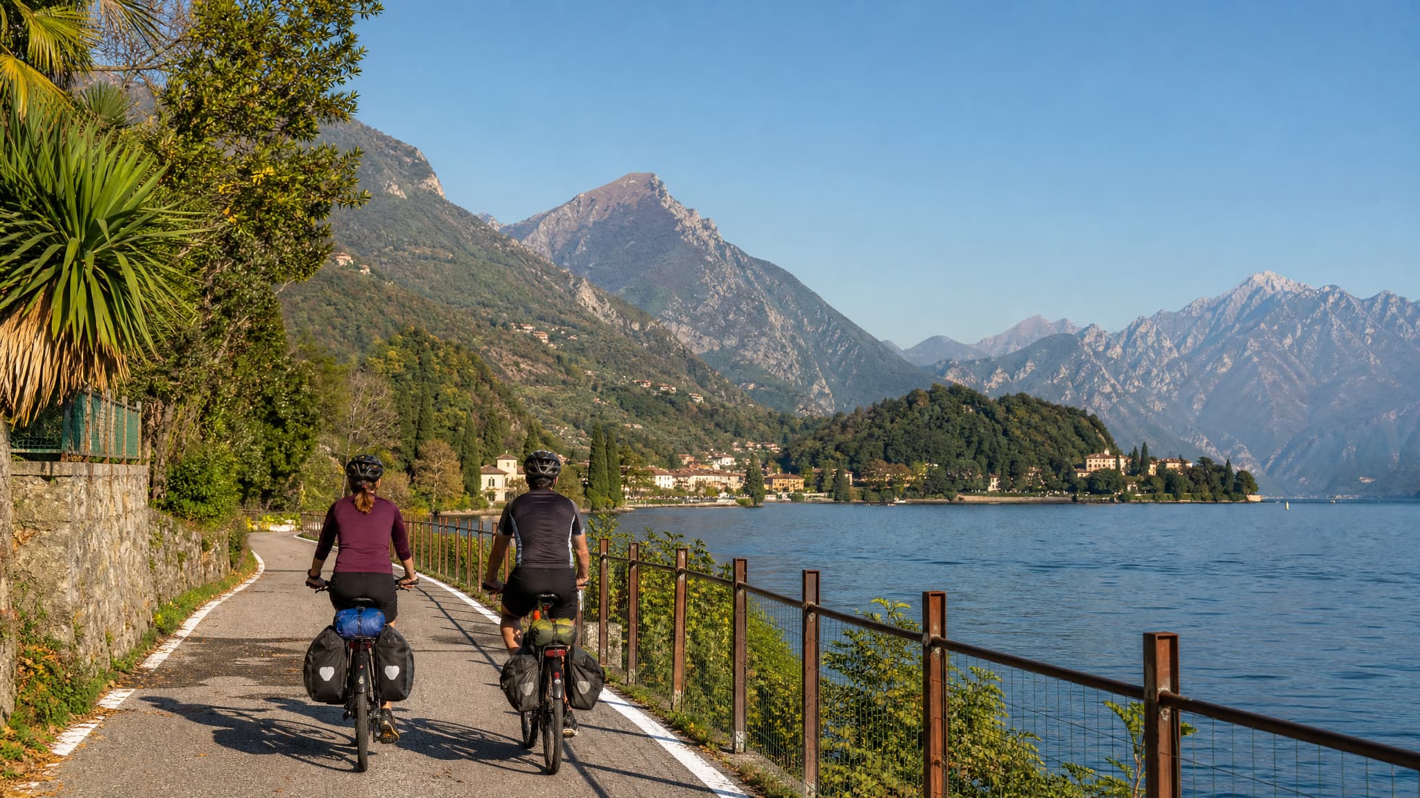 Vom Comer See ins Engadin – 8 Tage zwischen Seen und Alpenpässsen