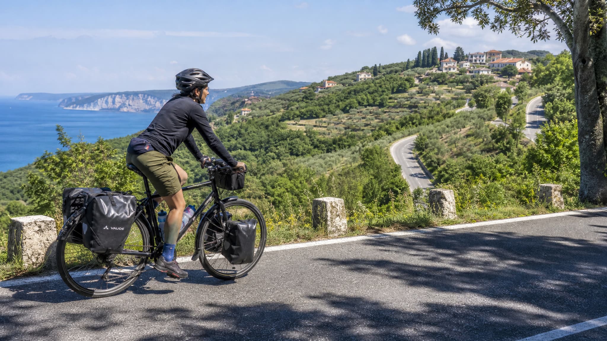 Sterntour ab Opatija: Istrien und die Kvarner Bucht per Rad