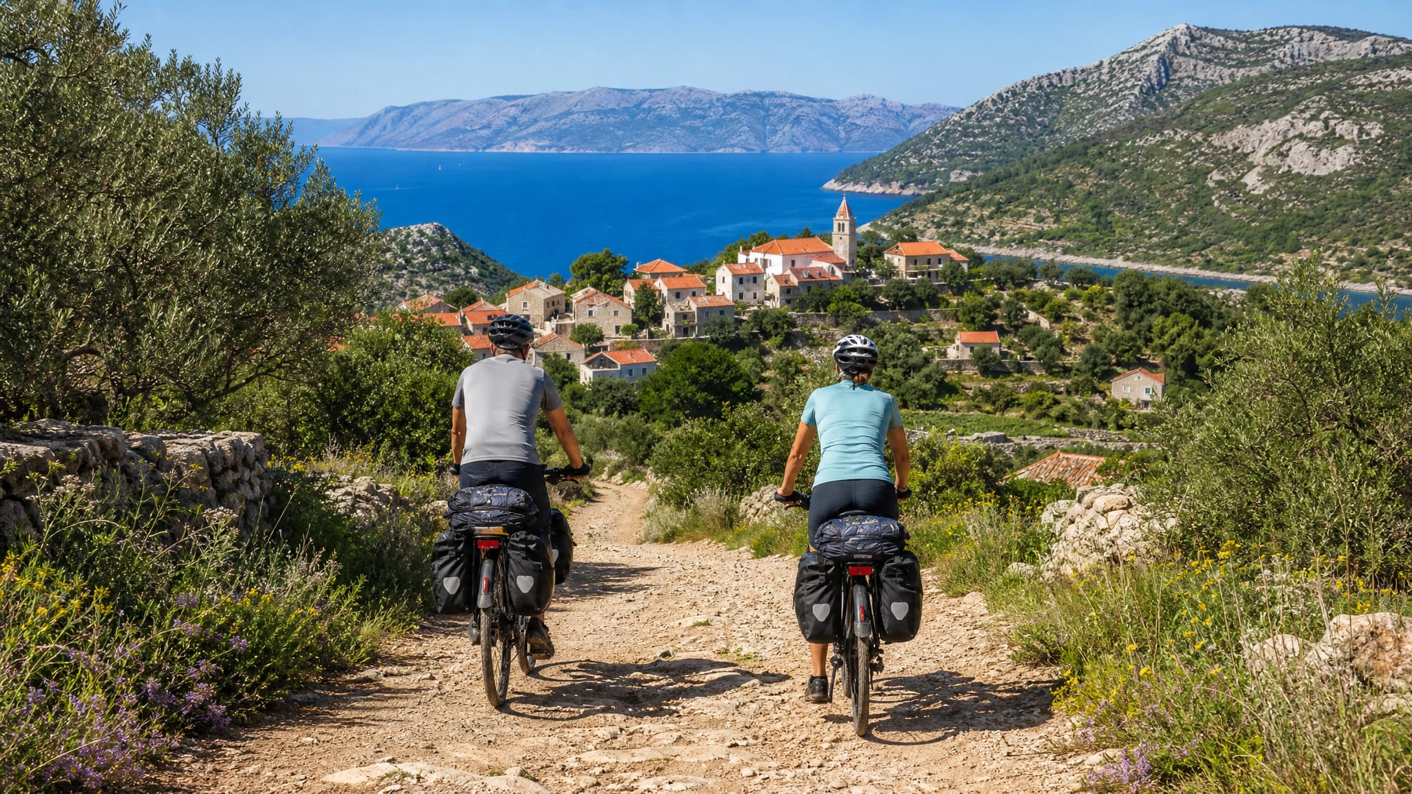 Rad & Schiff: Insel-Hopping in Süddalmatien — 8 Tage ab Trogir
