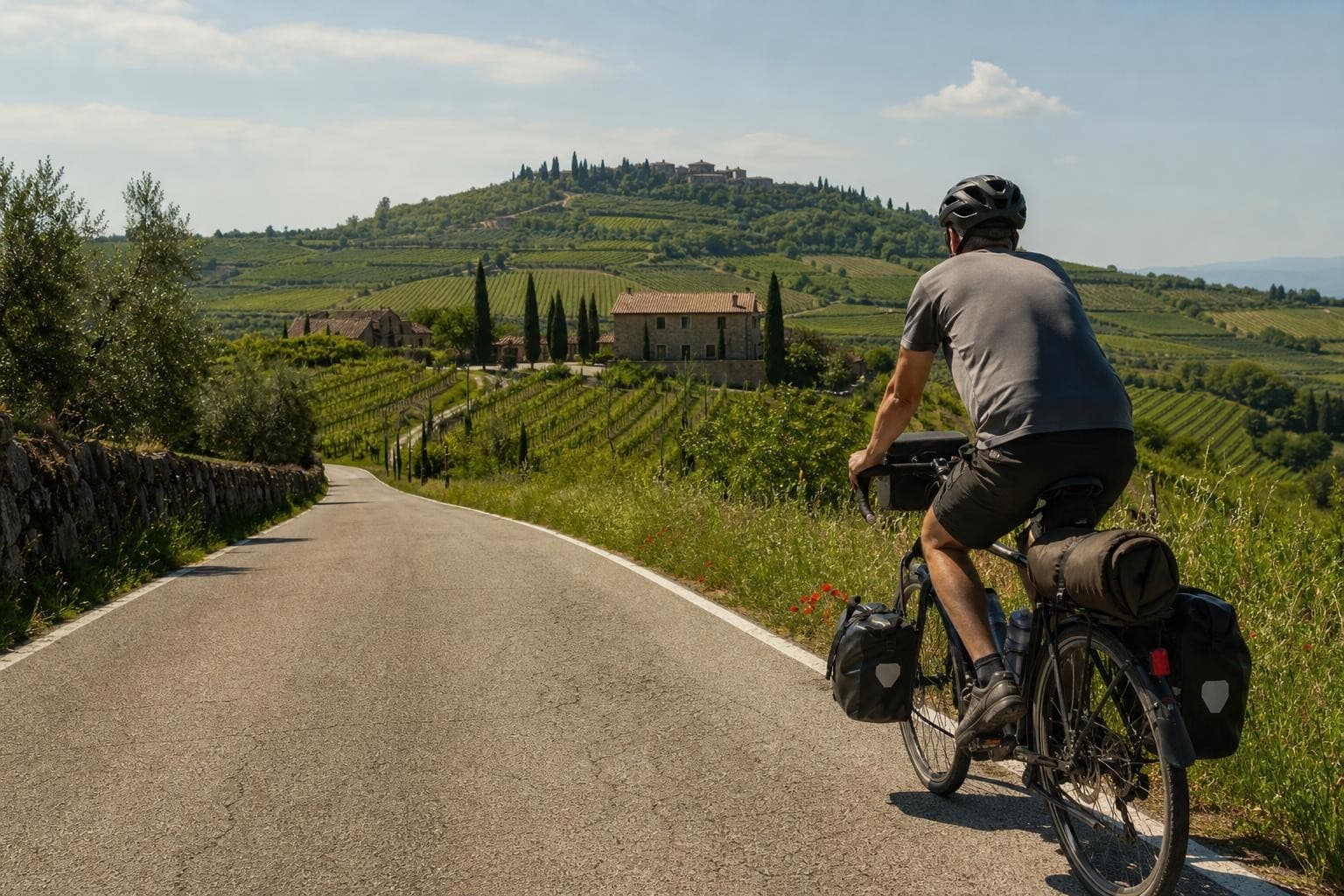 Sterntour ab Sirmione – Wein, Seen und Verona per Rad