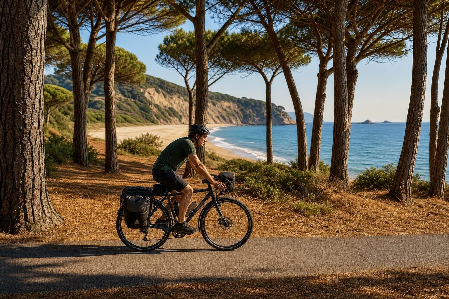 Von Pisa nach Elba — Toskanische Küste per Rad