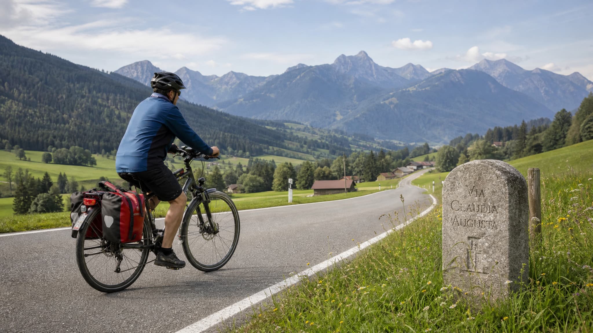 Alpenüberquerung Füssen – Gardasee auf der Via Claudia Augusta