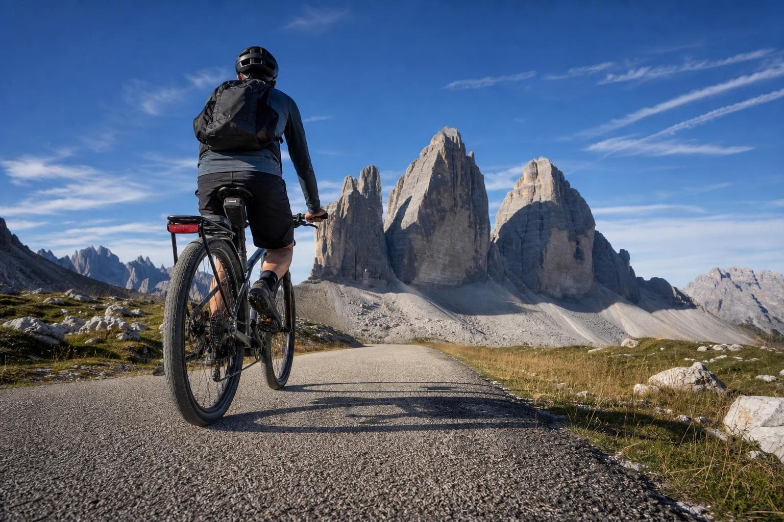 E-Bike-Reise von Niederdorf nach Toblach durch die Dolomiten