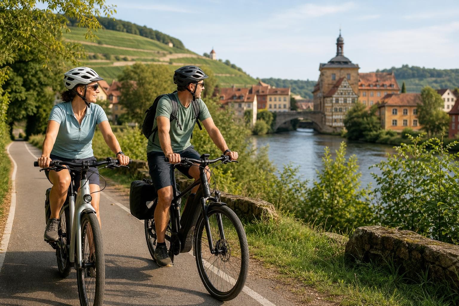 Radtour am Main ab Bamberg