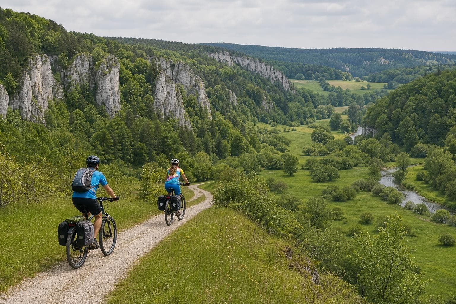 E-Bike-Reise Eichstätt nach Regensburg durchs Altmühltal