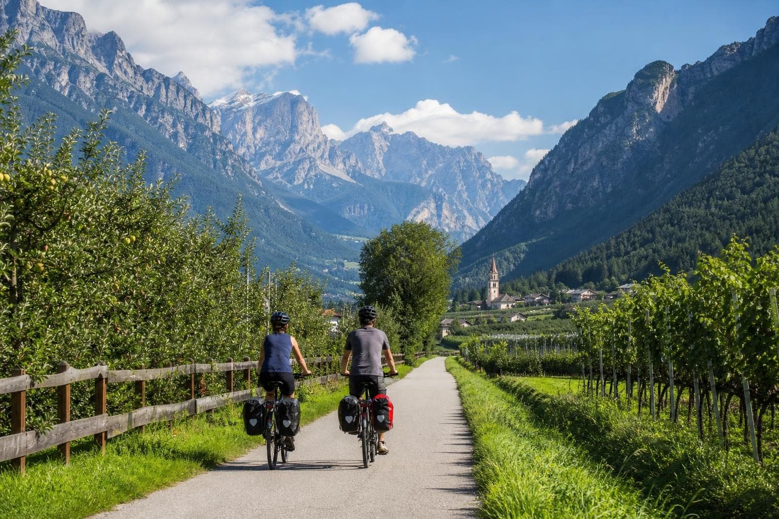 Von Bozen nach Meran durch Pustertal und Vinschgau