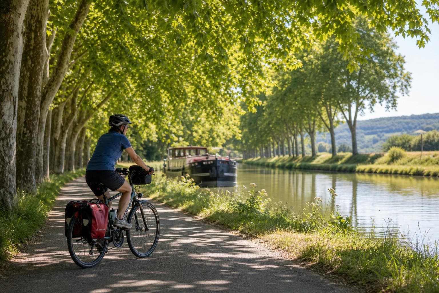 Mit dem E-Bike vom Canal du Midi: Toulouse ans Mittelmeer