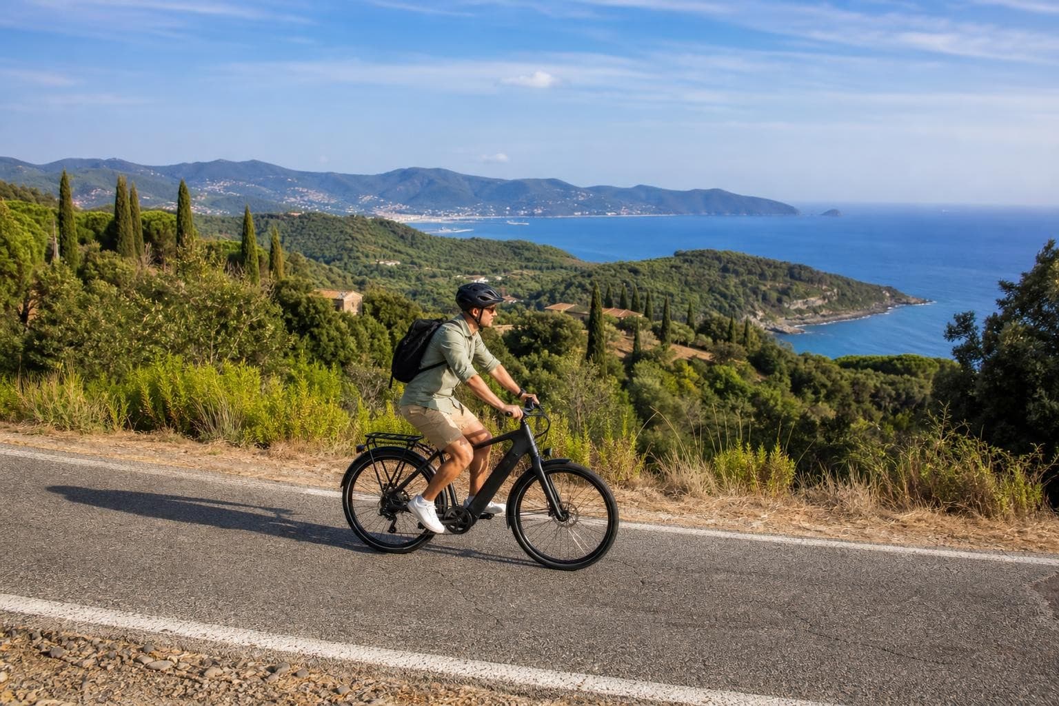 E-Bike-Reise von Pisa nach Piombino mit Insel Elba