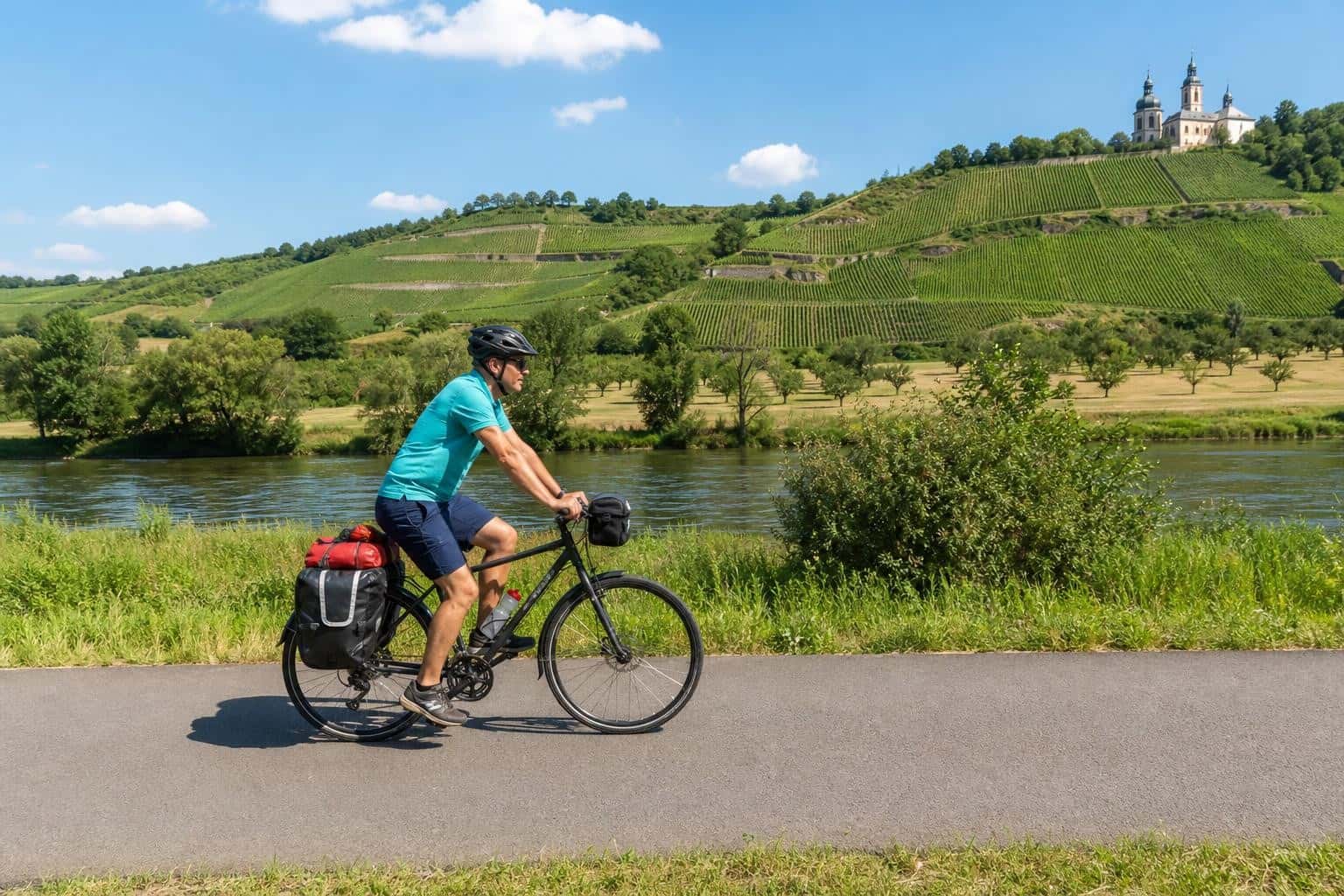 E-Bike-Reise von Bamberg nach Würzburg durch Weinfrankens Flusslandschaft