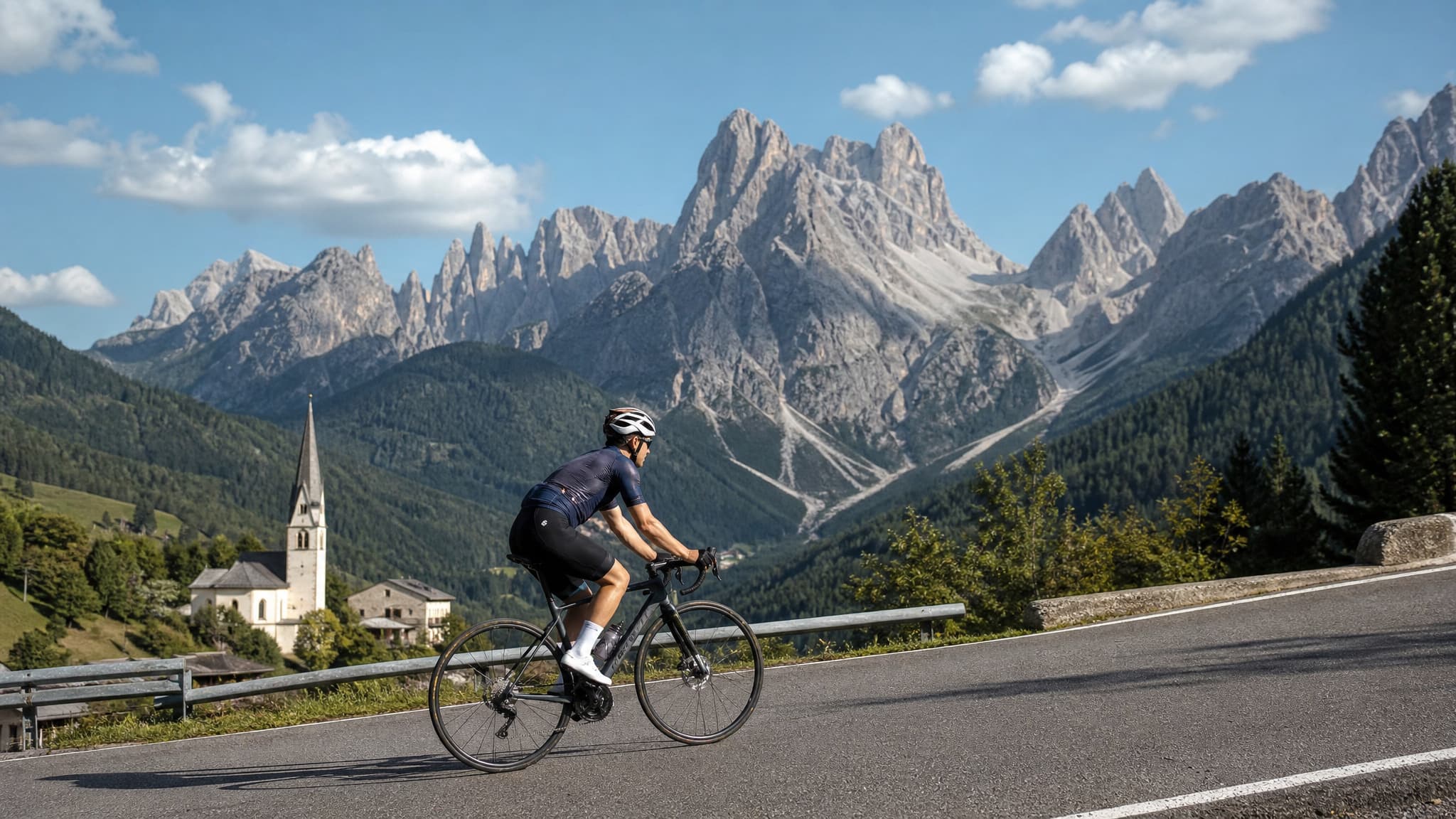 Rennradreise von Toblach nach Venedig — über Dolomiten und Passo Giau